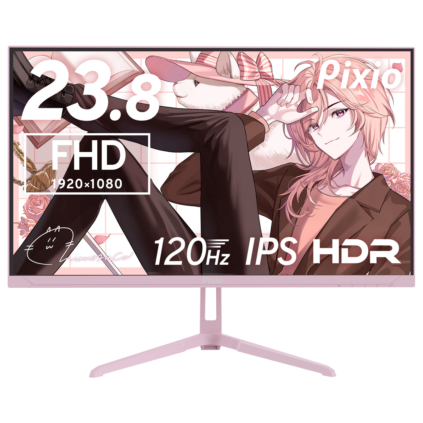 PX246WAVEK / パステルピンク | 23.8インチ 120Hz FHD IPSゲーミング