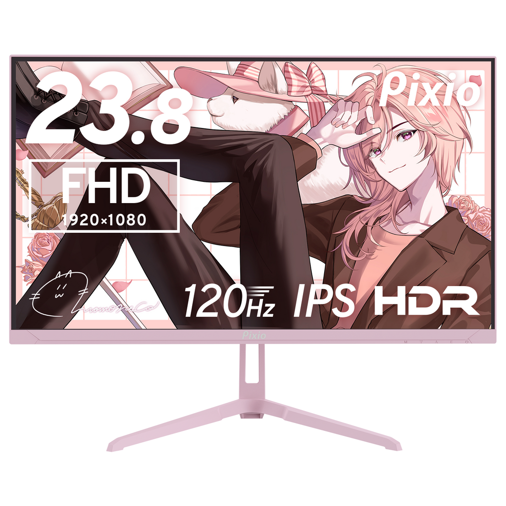 PX246WAVEK / パステルピンク | 23.8インチ 120Hz FHD IPSゲーミング