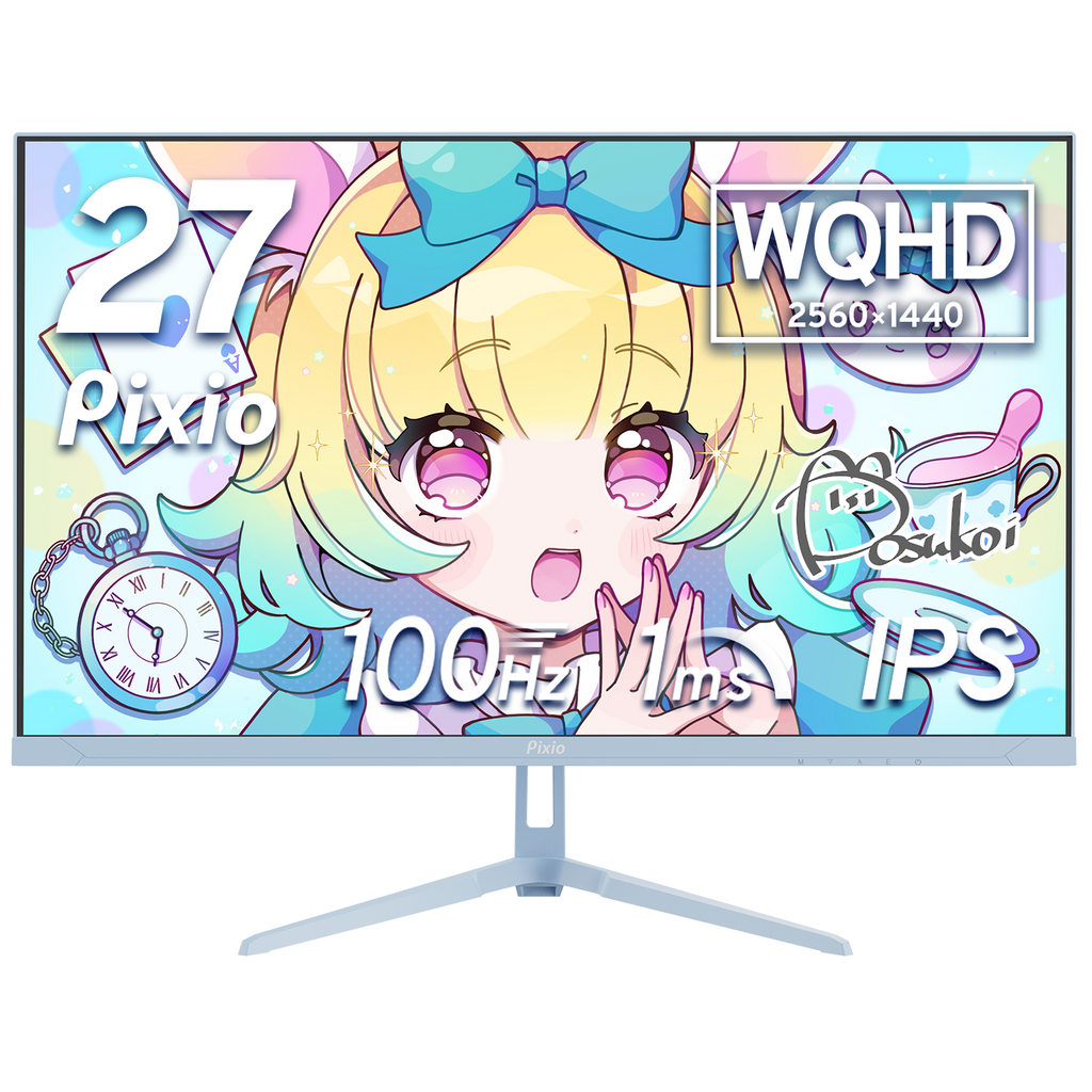 PX275WAVEB / パステルブルー・水色 | 27インチ 100Hz WQHD FastIPS