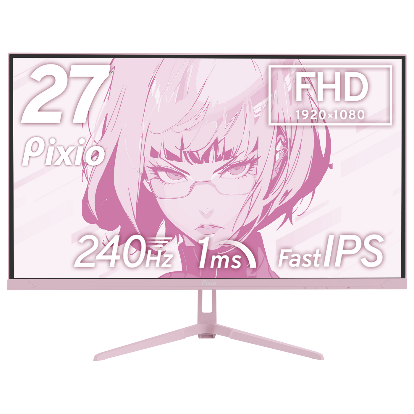 PX279WAVEK / パステルピンク | 27インチ 240Hz FHD FastIPS | Pixio
