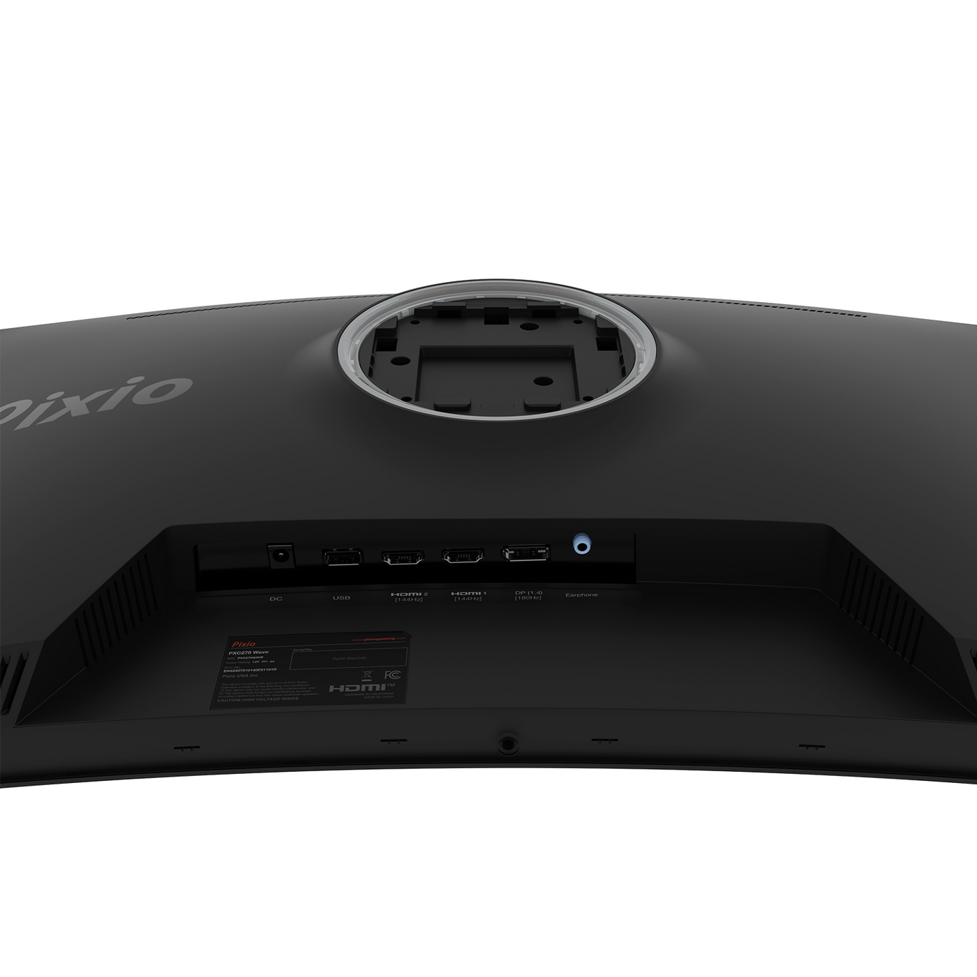 PXC278WAVE / ブラック | 27インチ 180Hz WQHD Fast VA 湾曲ゲーミング