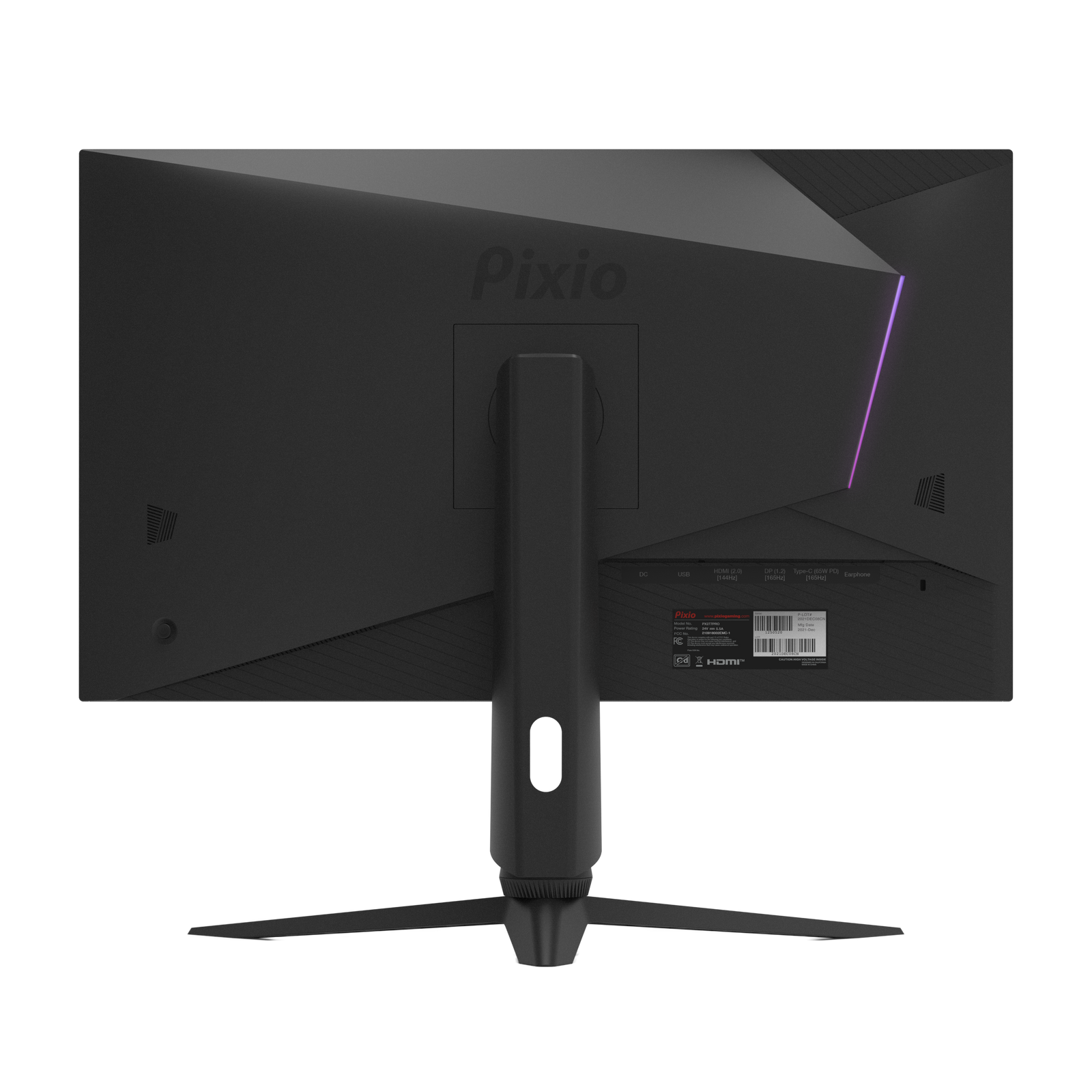 PX277PRO | 27インチ 165Hz WQHD Fast IPSゲーミングモニター | Pixio