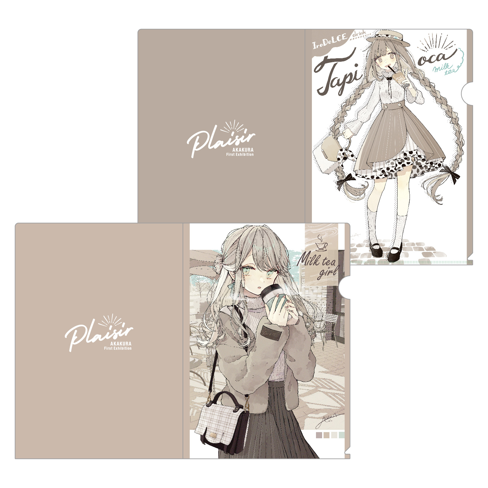 クリアファイルセット(2枚1セット)B | pixiv WAEN GALLERY