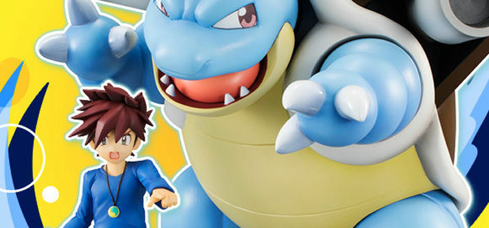 G.E.M.ポケットモンスター シゲル＆カメックスのフィギュアの予約が