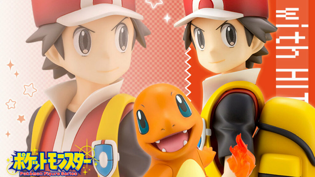 ポケモンFRLG、「ARTFX J レッド with ヒトカゲ」をコトブキヤが発売