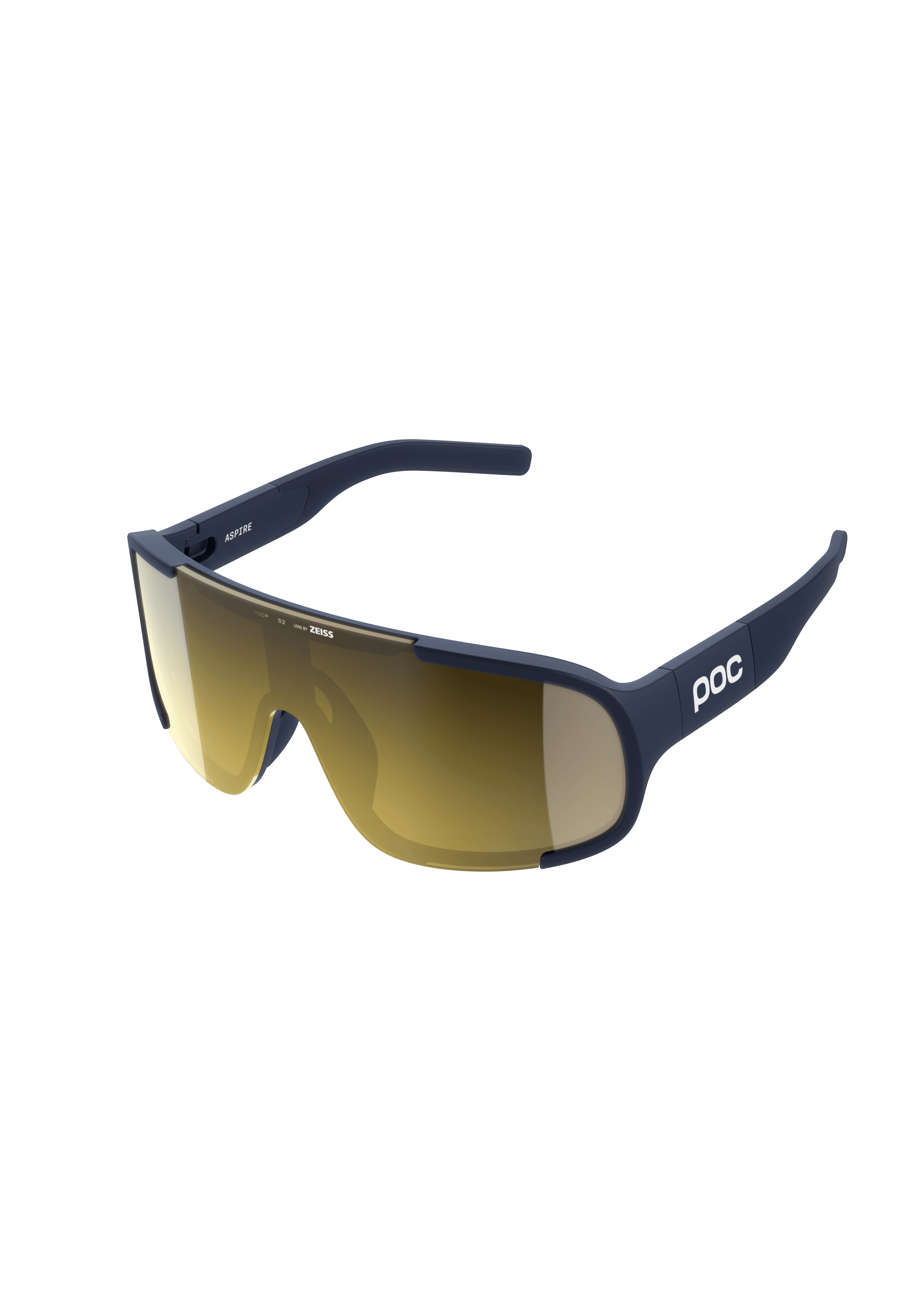 Aspire Bike Sunglasses in Uranium Black | Cycling Eyewear | POC
