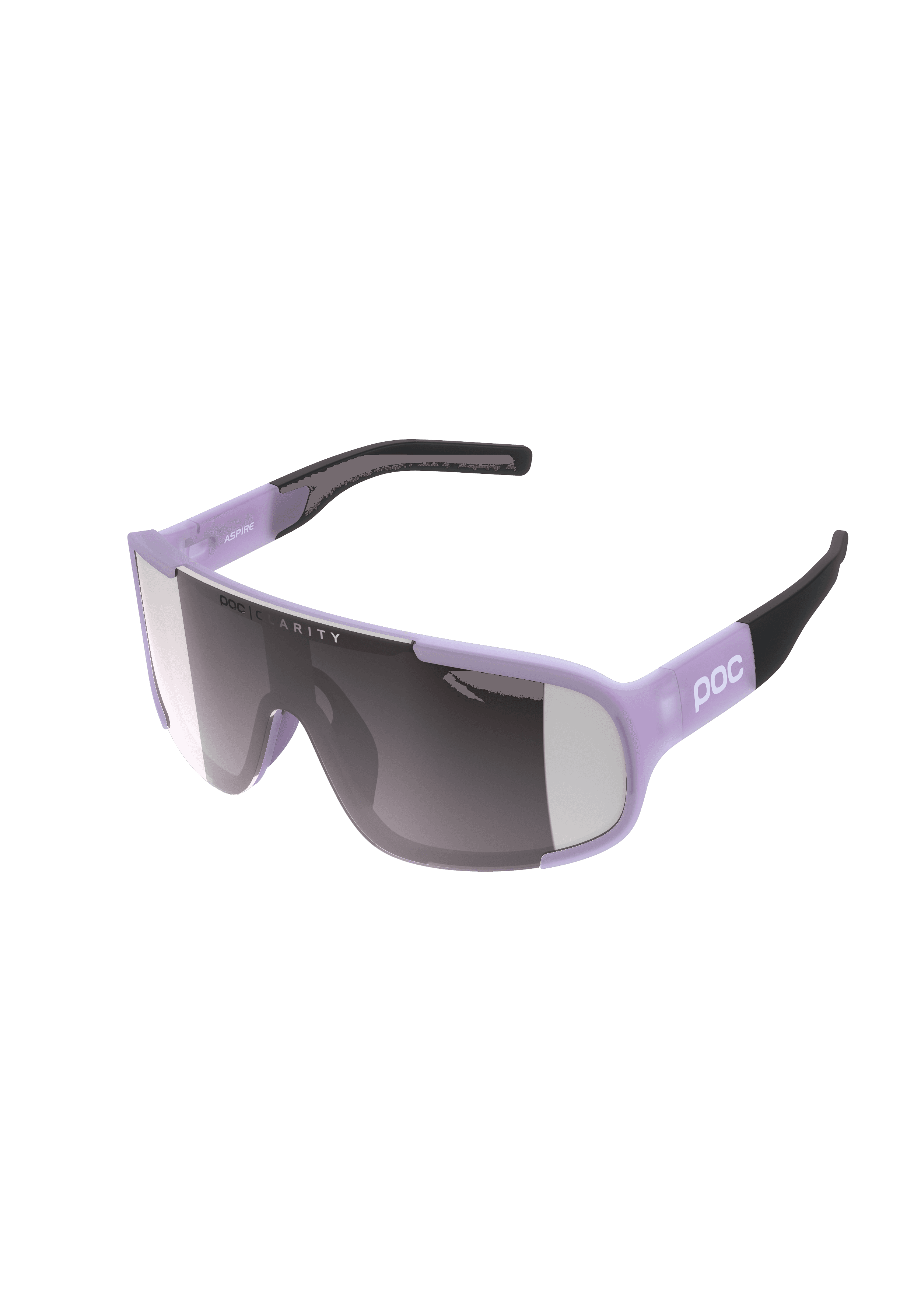 Aspire Bike Sunglasses in Purple Quartz Translucent | Cycling