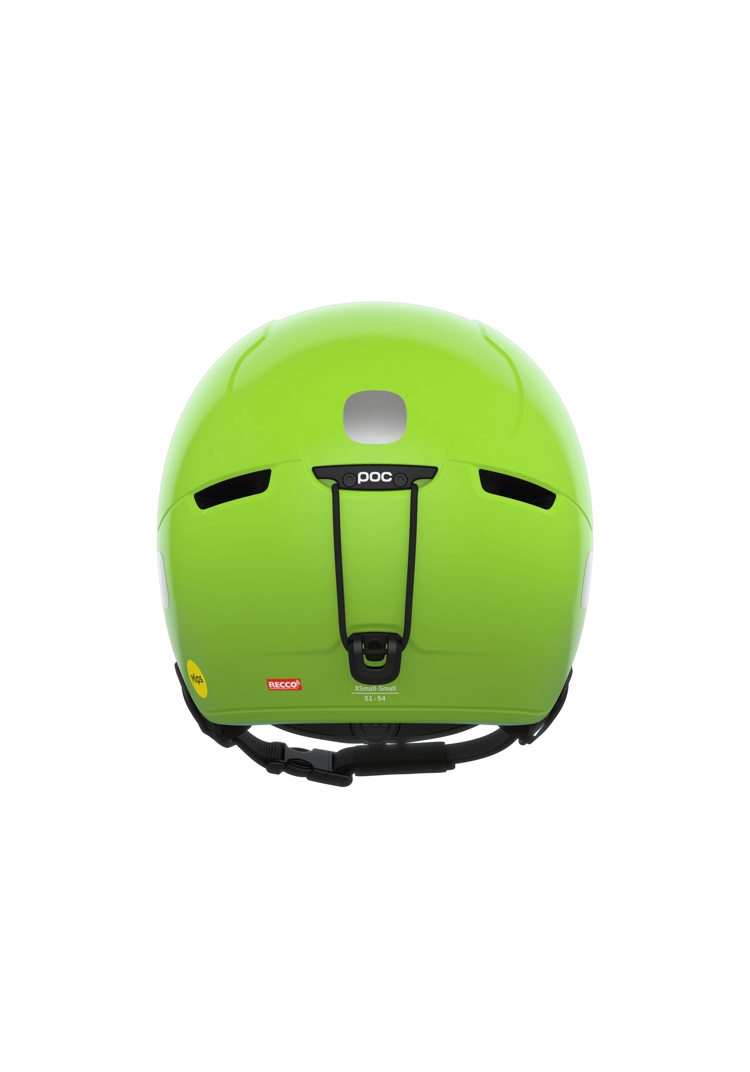 POCito Obex MIPS Ski Helmet in Fluorescent Yellow/Green | POC (US)