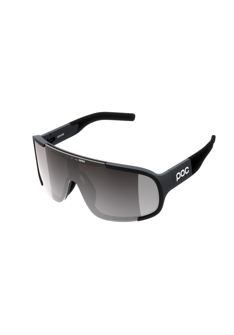 Aspire Bike Sunglasses in Uranium Black | Cycling Eyewear | POC (US)