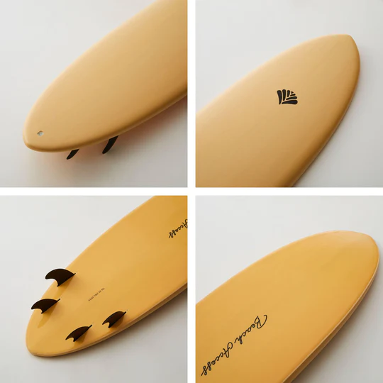 レビュー】ビーチアクセス Standard ソフトボード 6'6” 42L クアッド