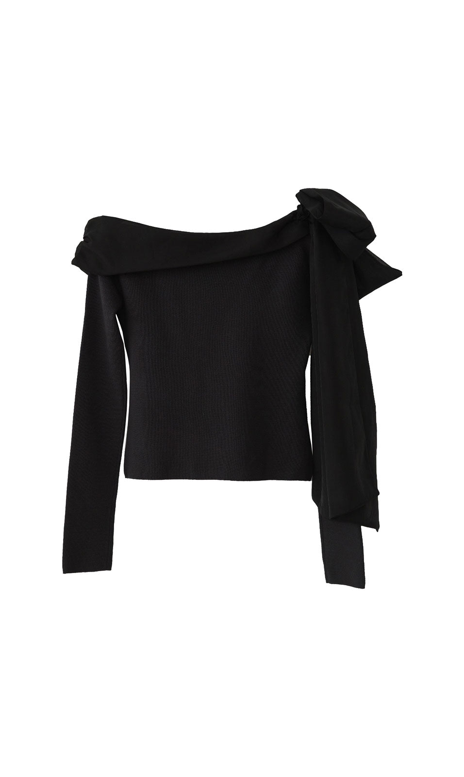 ボリュームリボンワンショルダーニット – poláura OFFICIAL ONLINE STORE