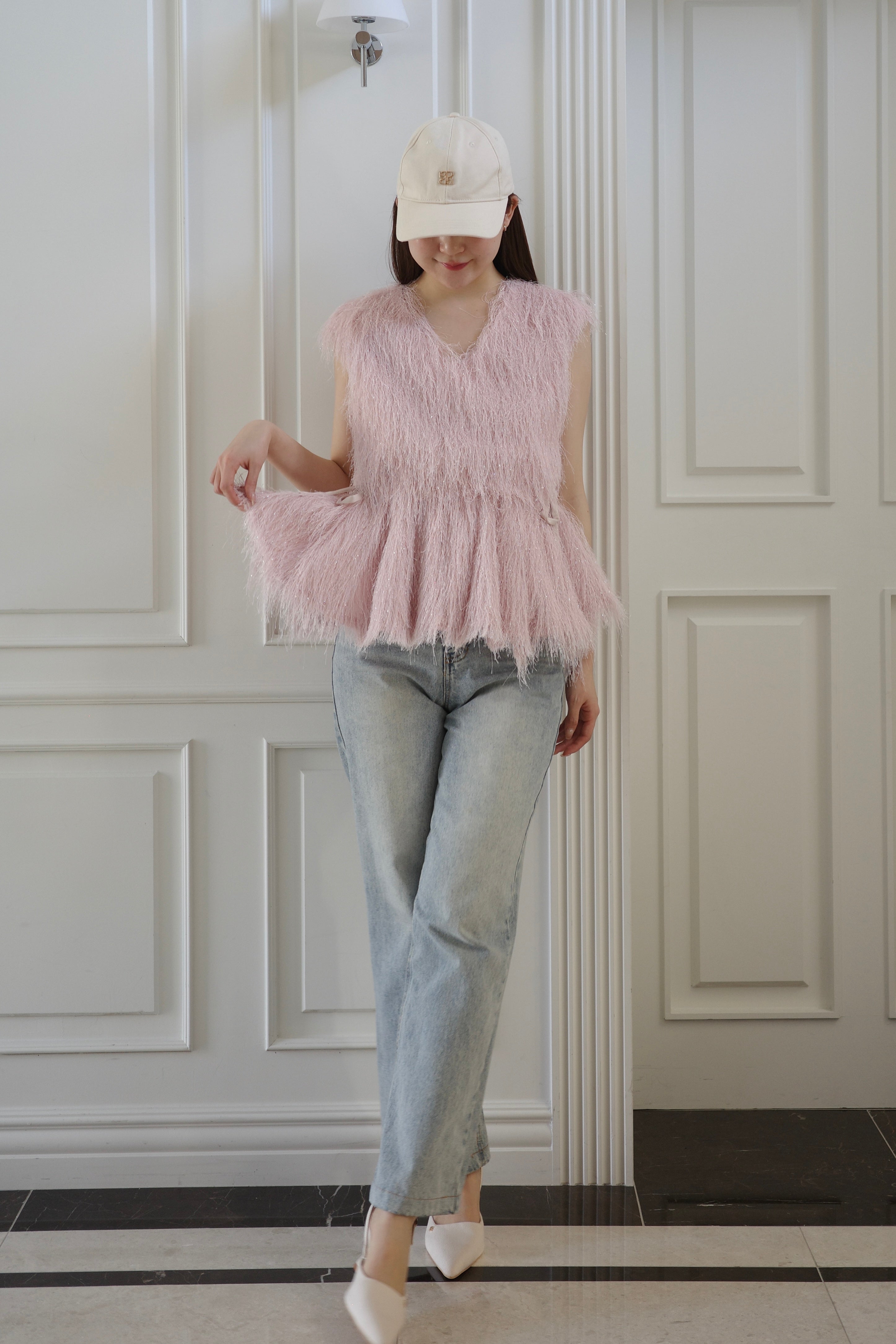 ソフトシャギー ペプラムトップス – poláura OFFICIAL ONLINE STORE