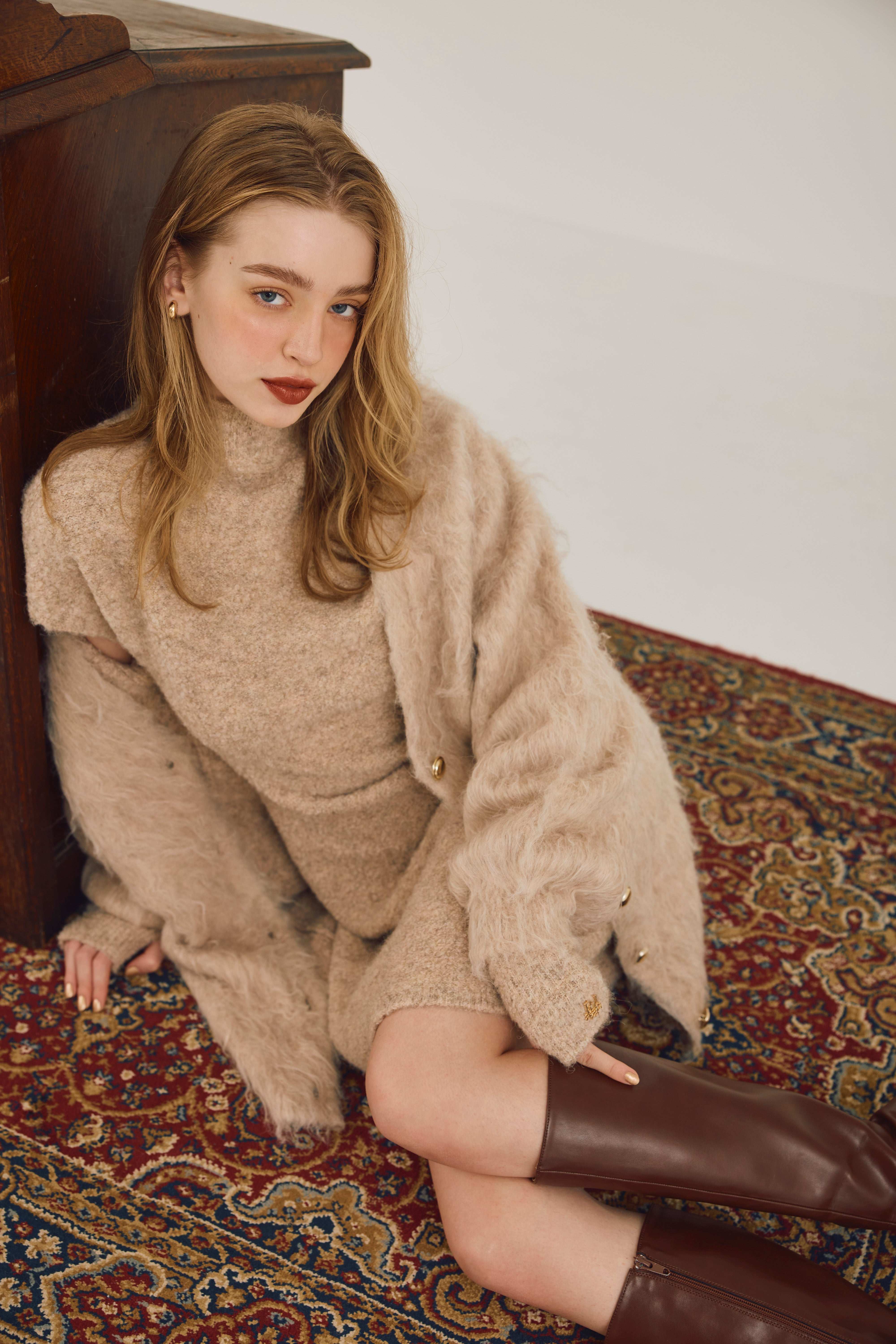 オーバーサイズニットカーディガン – poláura OFFICIAL ONLINE STORE