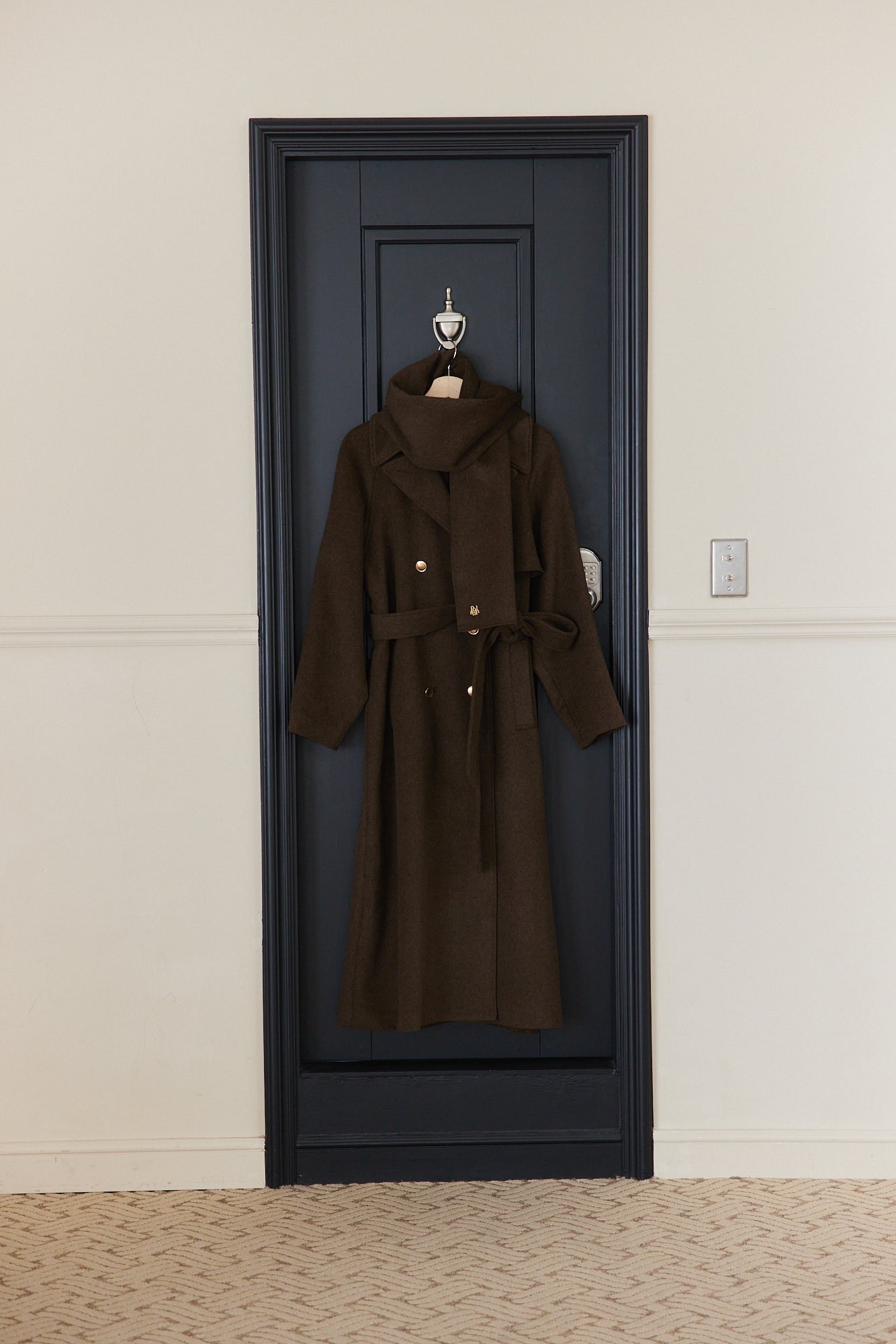 MANY WAYウールロングトレンチコート – poláura OFFICIAL ONLINE STORE