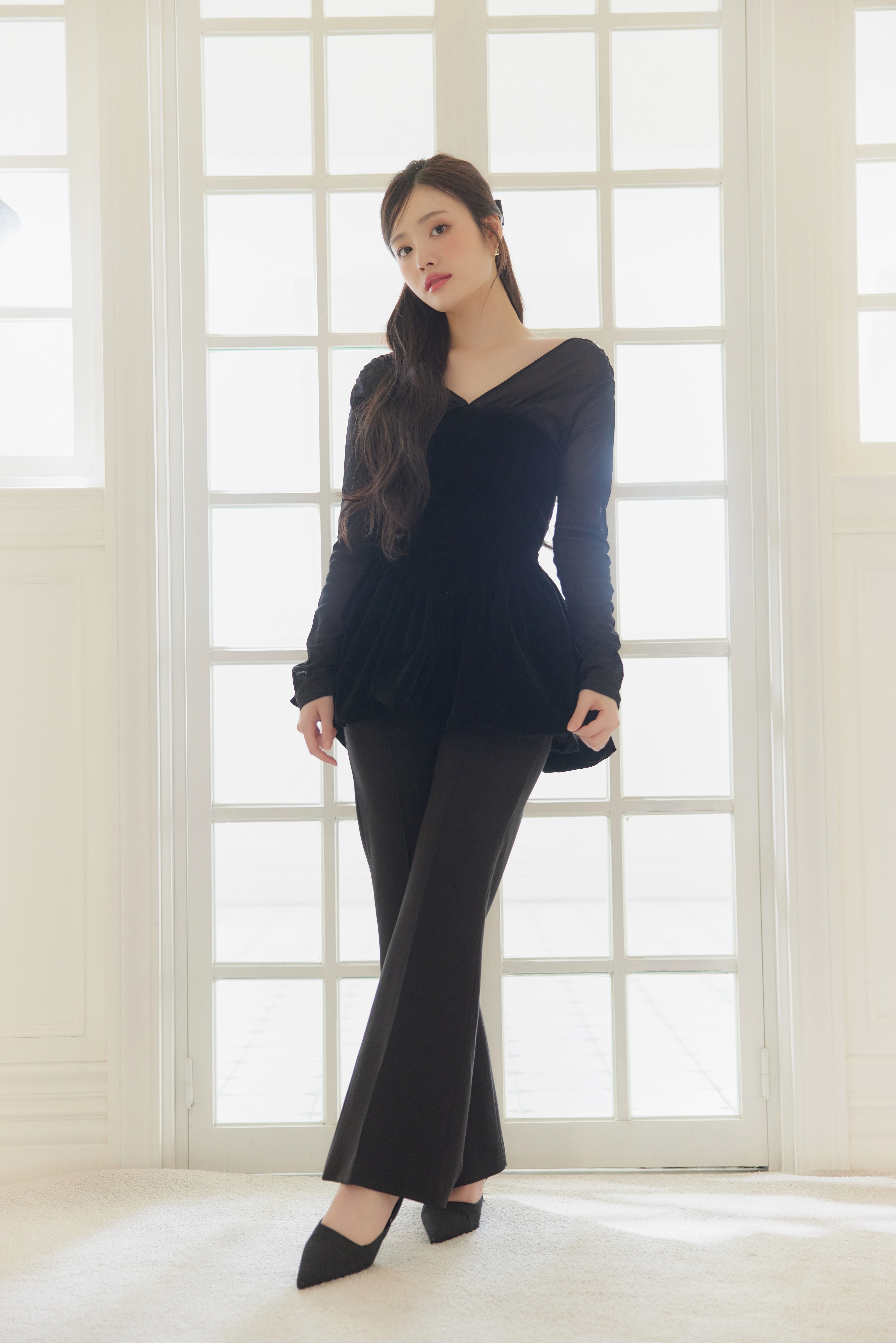 ベロアビスチェバルーントップス – poláura OFFICIAL ONLINE STORE