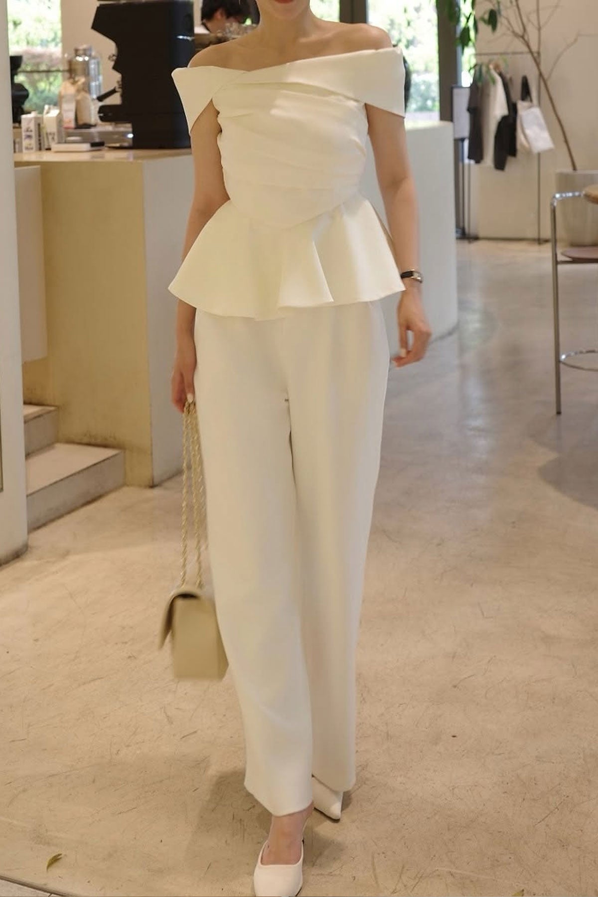 ロマンティックサテンぺプラムトップス – poláura OFFICIAL ONLINE STORE