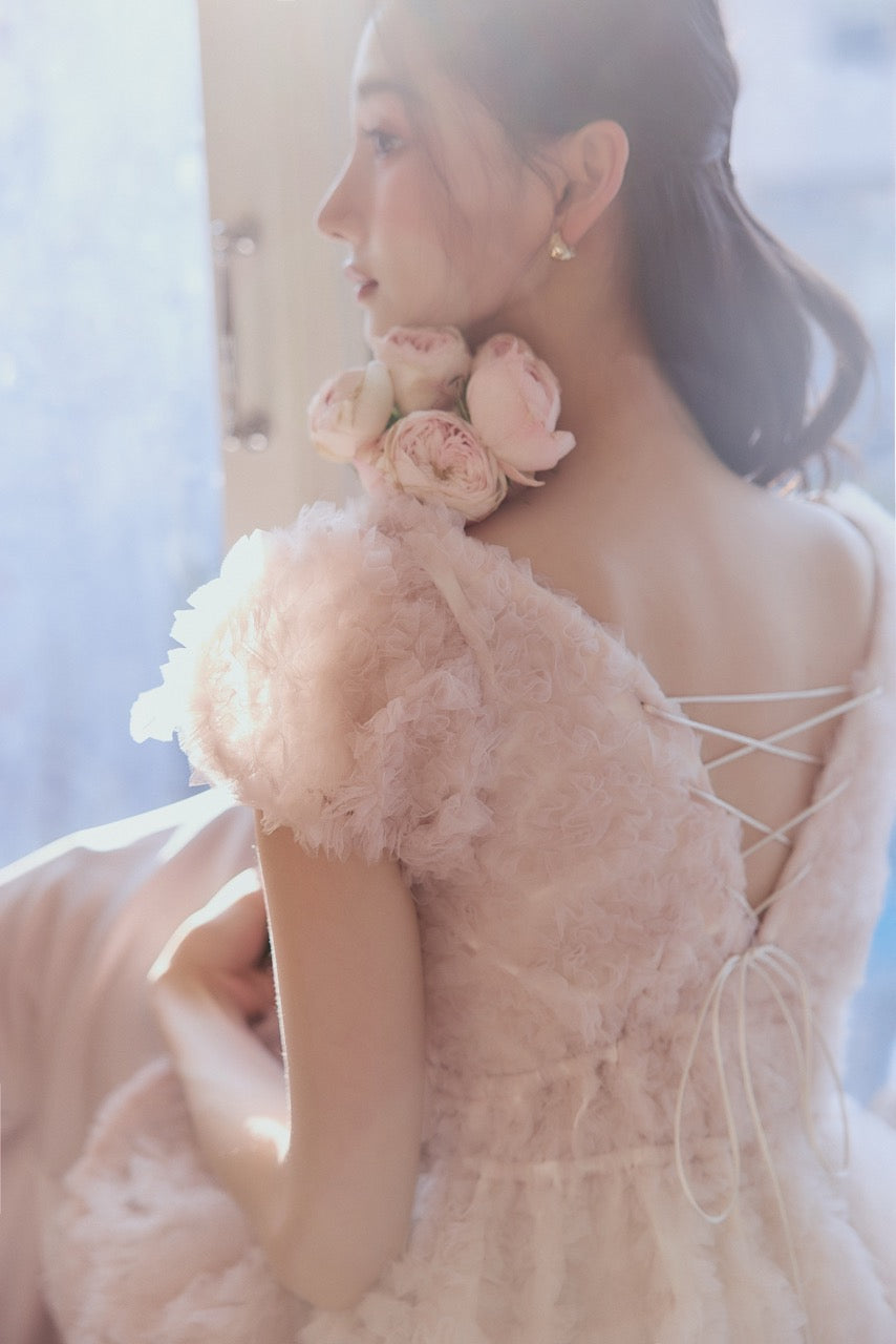 フラワーぺプラムバックリボンチュニック – poláura OFFICIAL ONLINE STORE