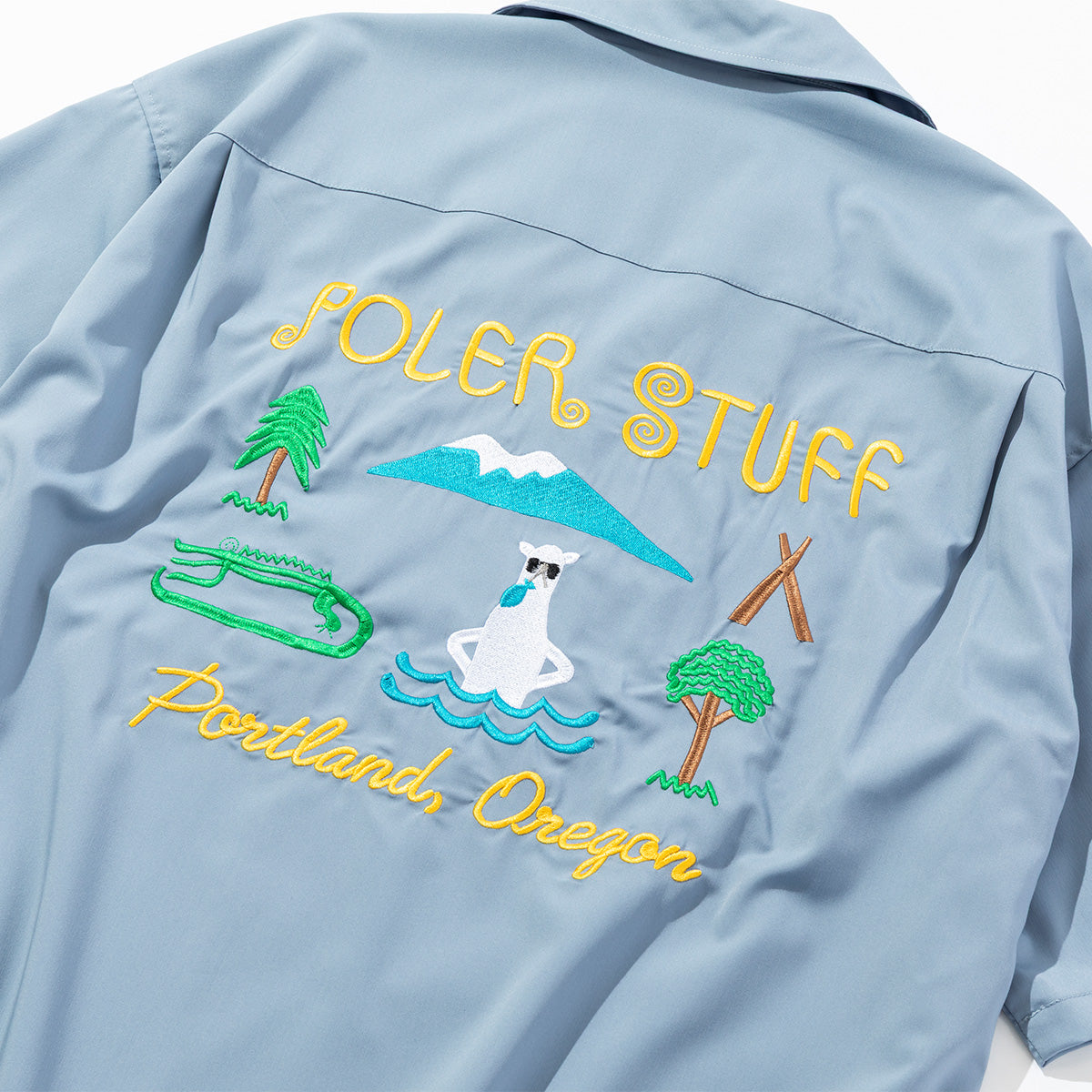 TOURIST TRAP RELAX OPEN COLLAR SHIRT – polerjapan