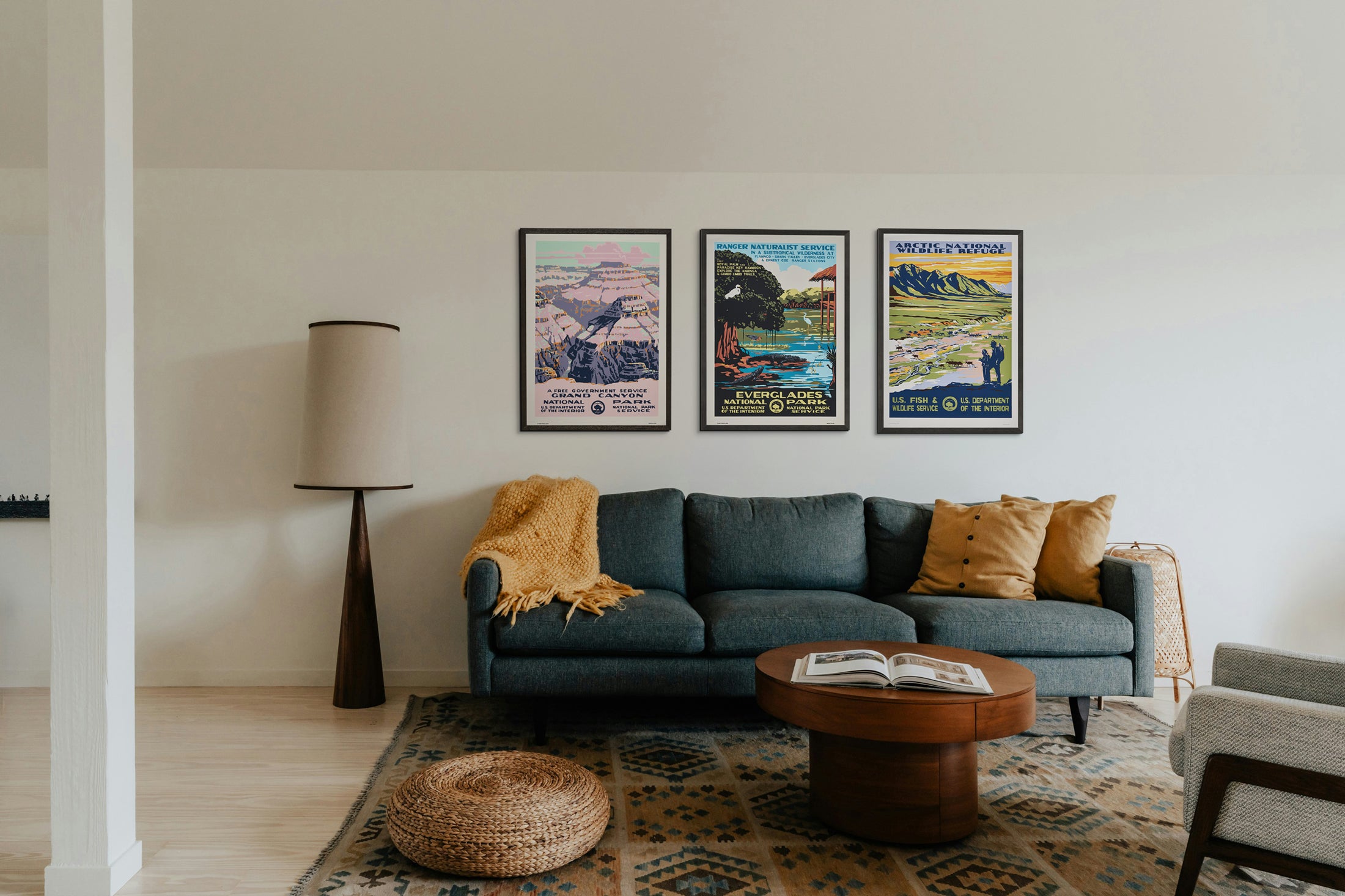 完売【限定3枚】エバーグレーズ国立公園 / アメリカ国立公園ポスター