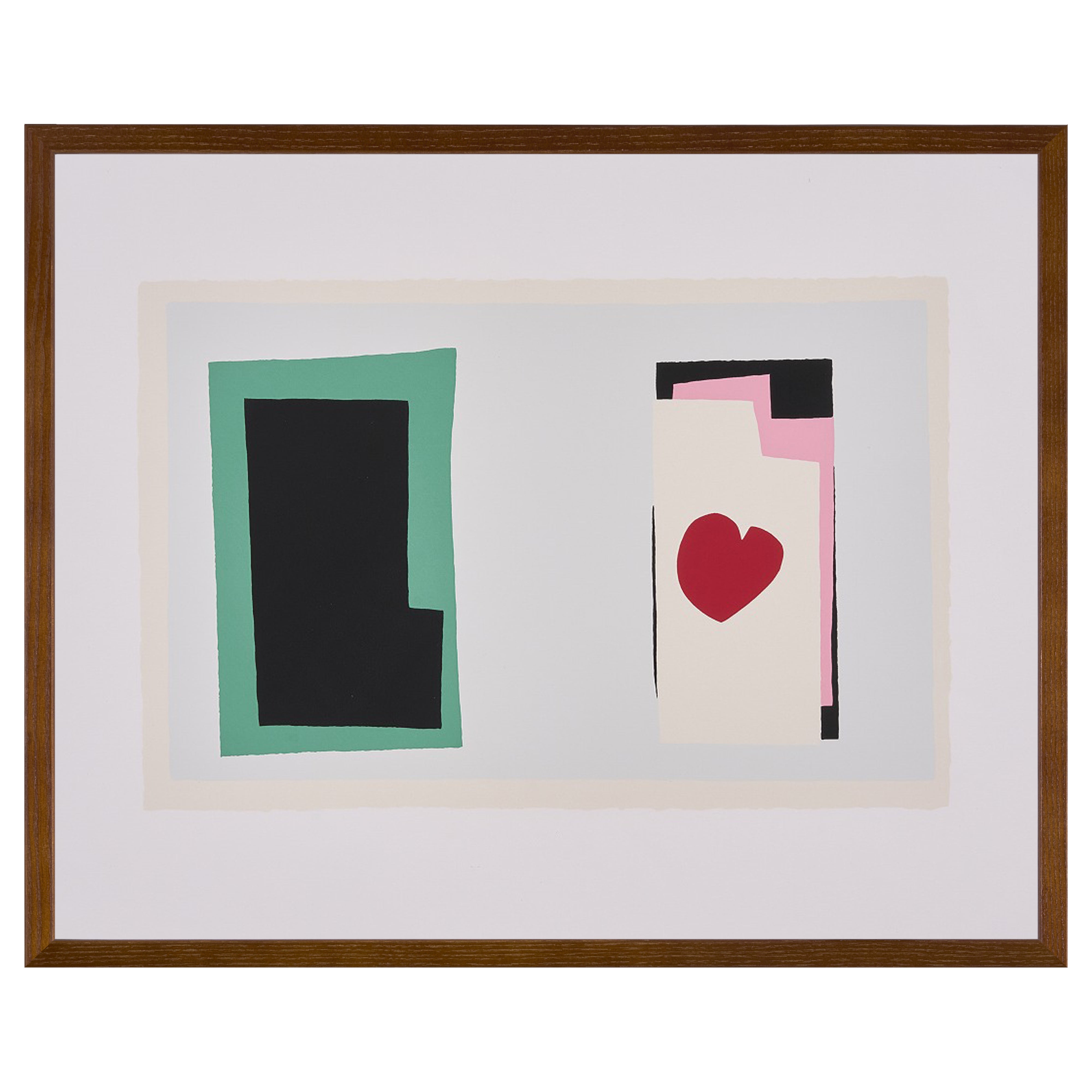 限定10枚】The Heart (Jazz Plate VII) 1947 - printed in 1981