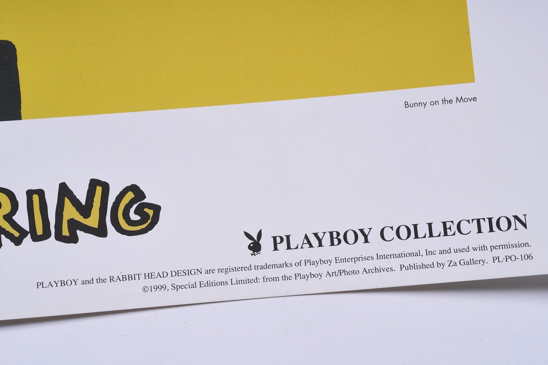 限定10枚】Bunny on the Move 1986 - Za Gellery 1999 / キース・へ