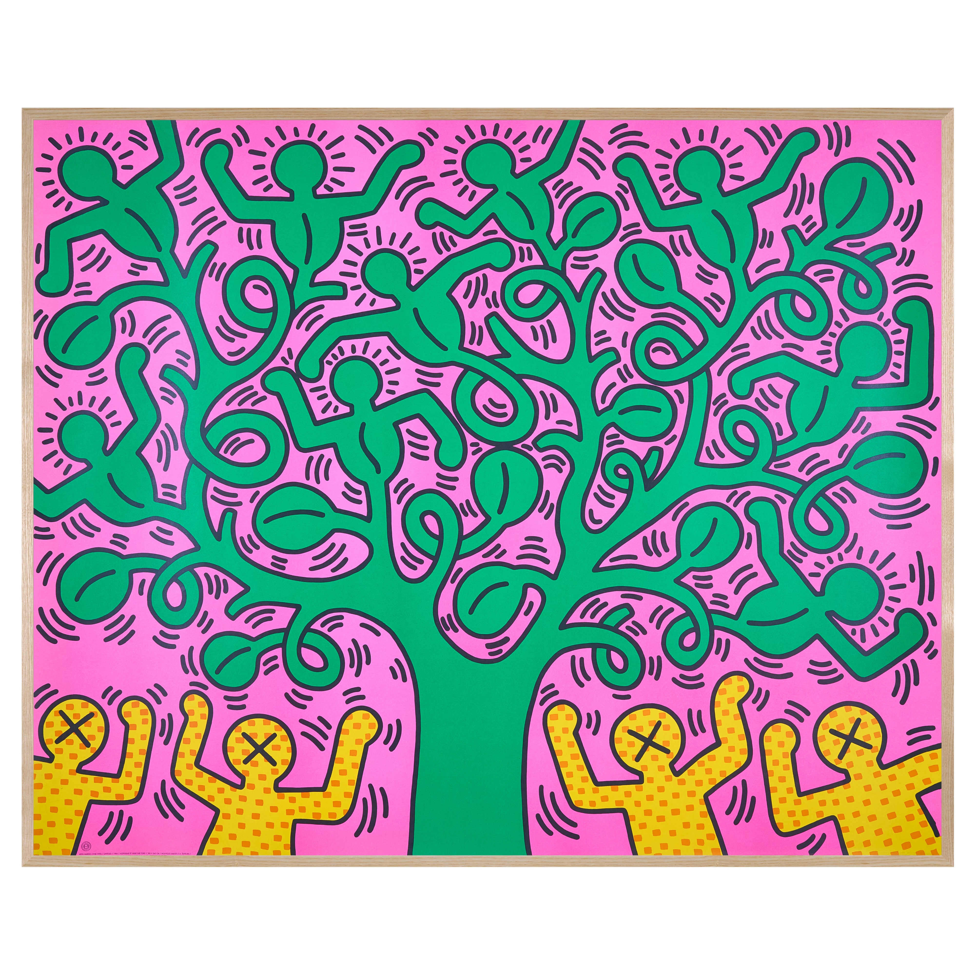 限定10枚】Untitled (Tree of Life) 1993 / キース・へリング | POP