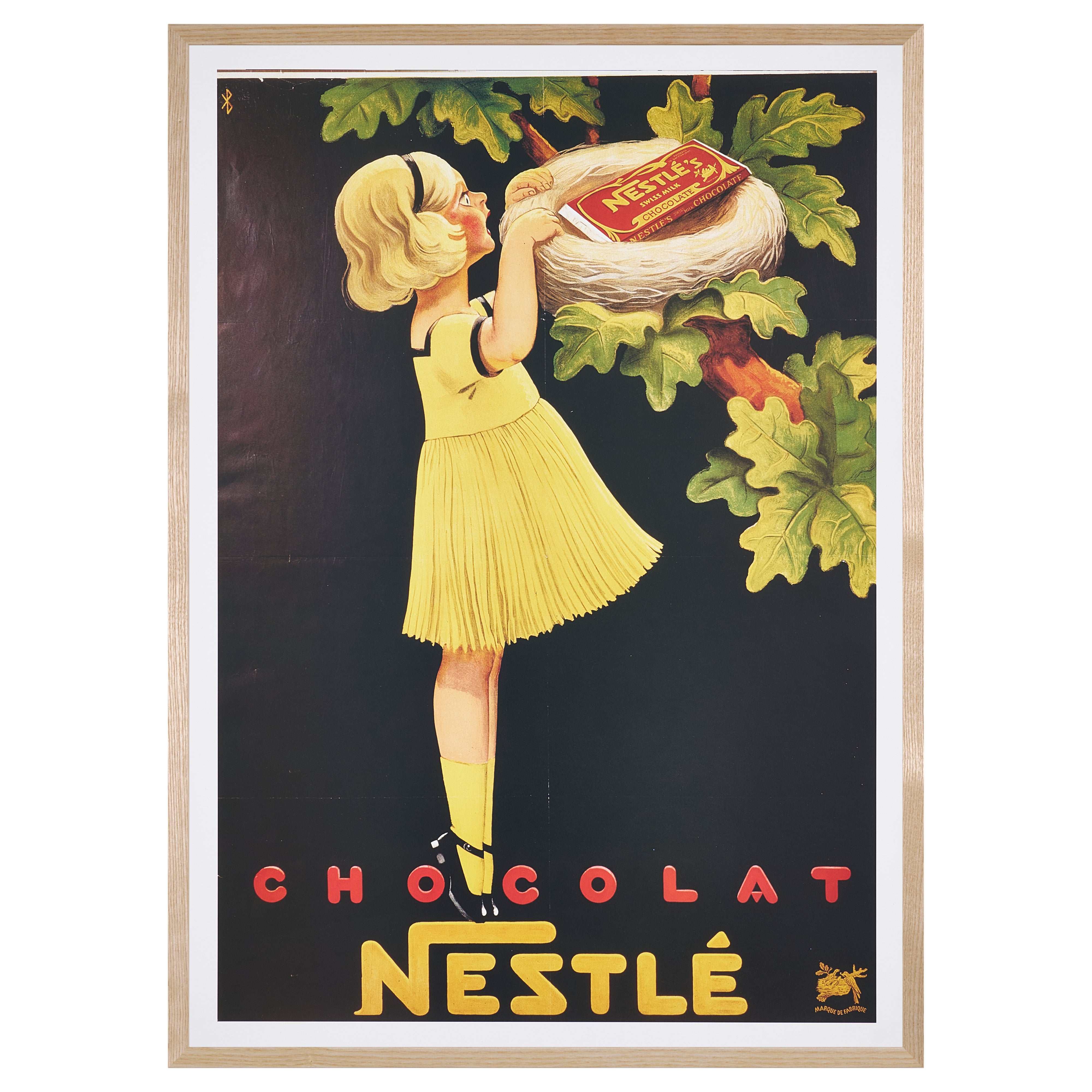 限定5枚】CHOCOLAT NESTLE 1930s - Editions Clouet, France 1994