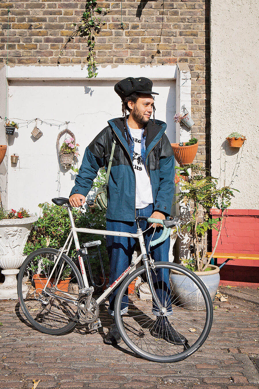 190cm超えの身長に合う、〈ビアンキ〉61cmフレーム。 | POPEYE Web