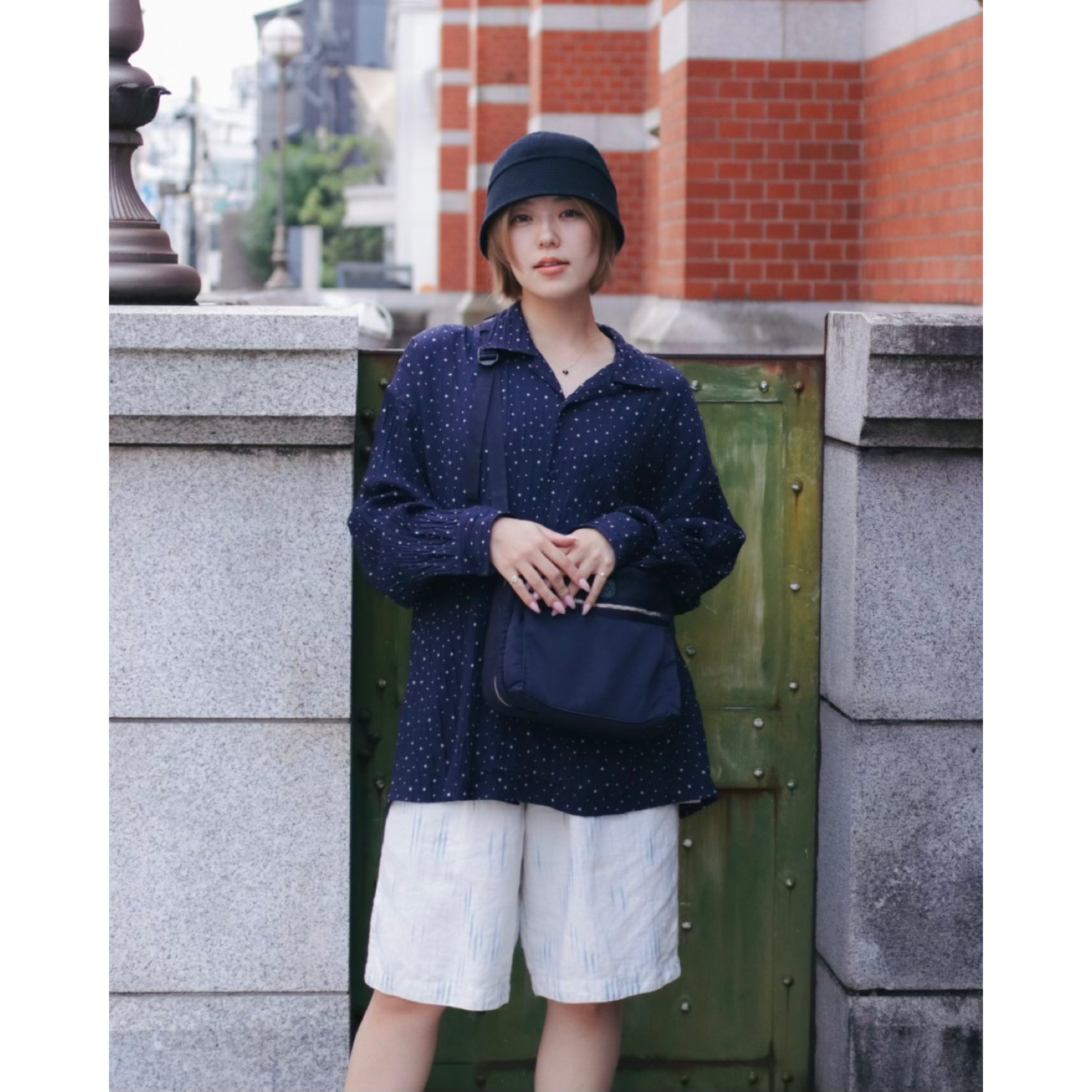 ALOHA LONG SHIRT CLASSY DOTS – PORTER CLASSIC KYOTO