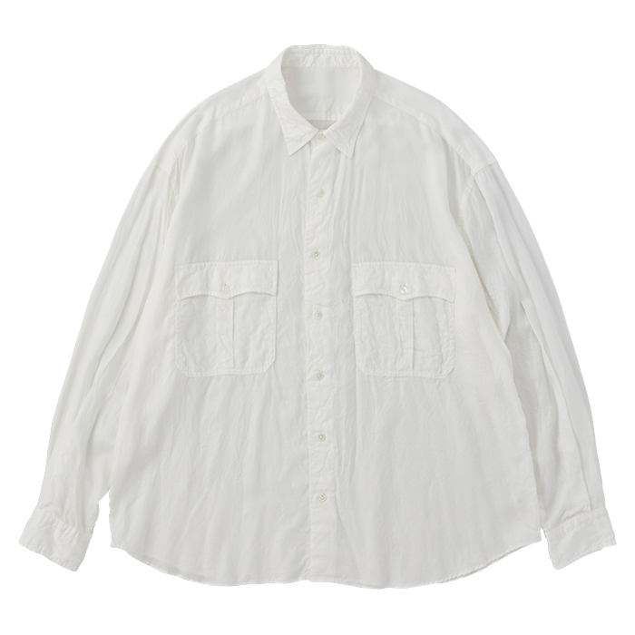 ROLL UP SOFT CUPRO SHIRT（ロール アップ ソフト キュプラ シャツ
