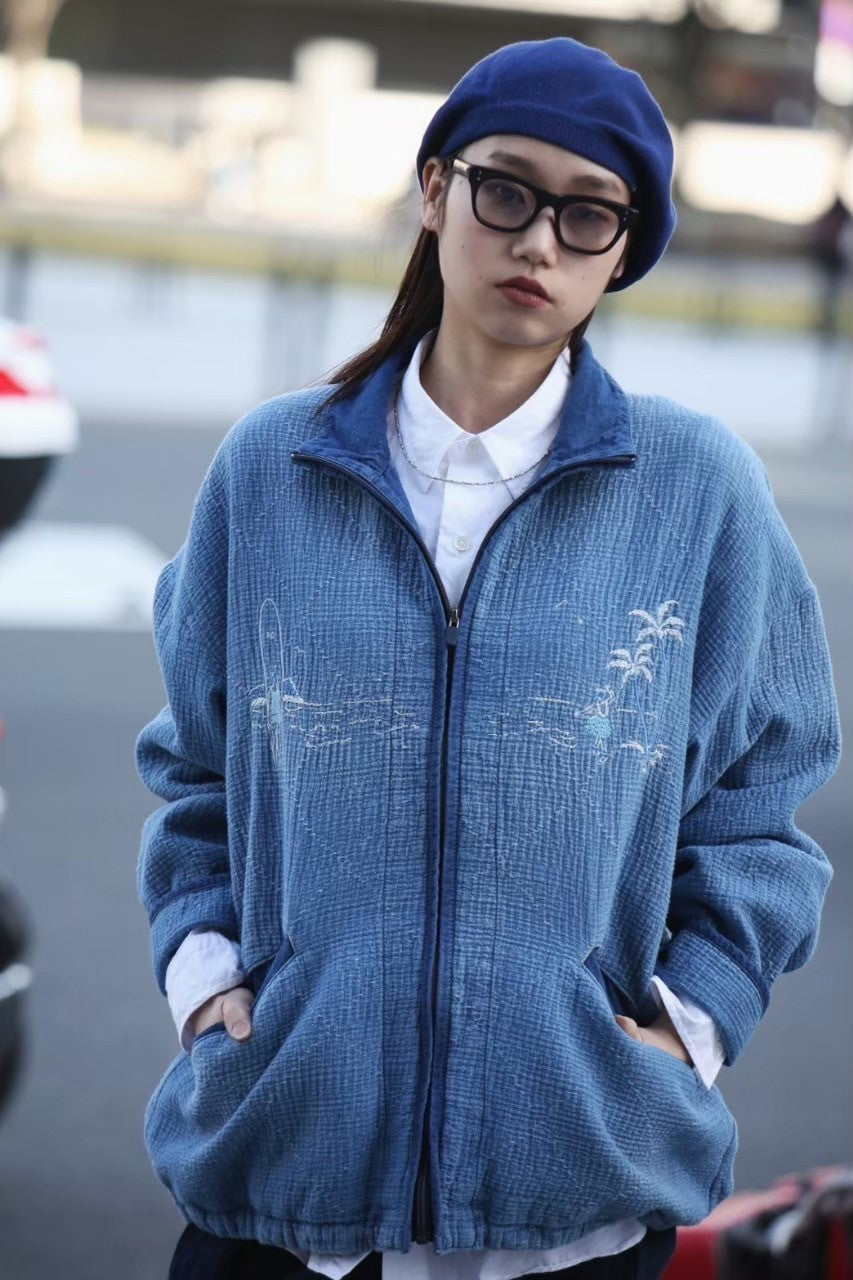 NEW SASHIKO LIGHT OLD HAWAII ZIP UP JACKET（ニュー サシコ ライト