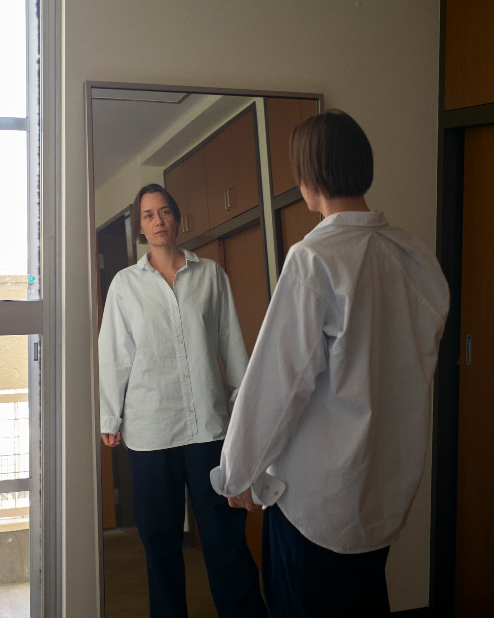 フリーアームシャツ 01ウェザークロス – POSTALCO