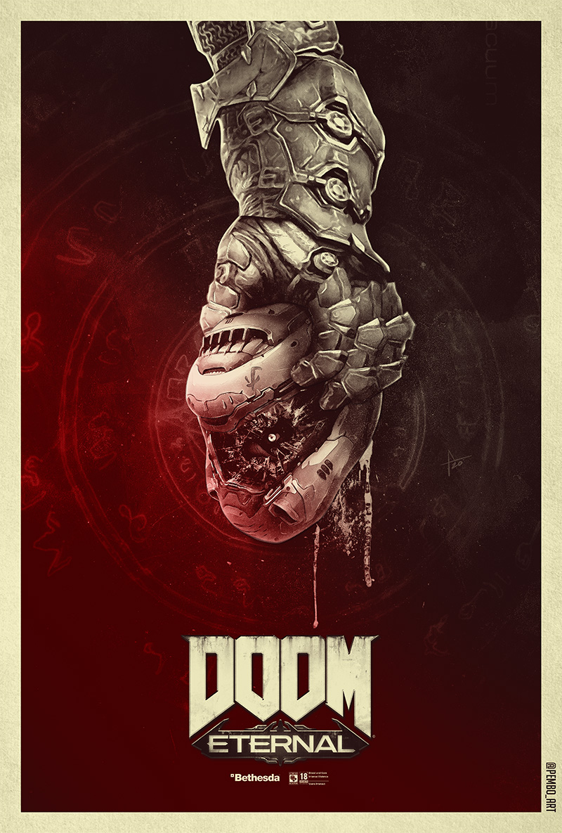 Doom Eternal Poster | Poster By JackPemberton