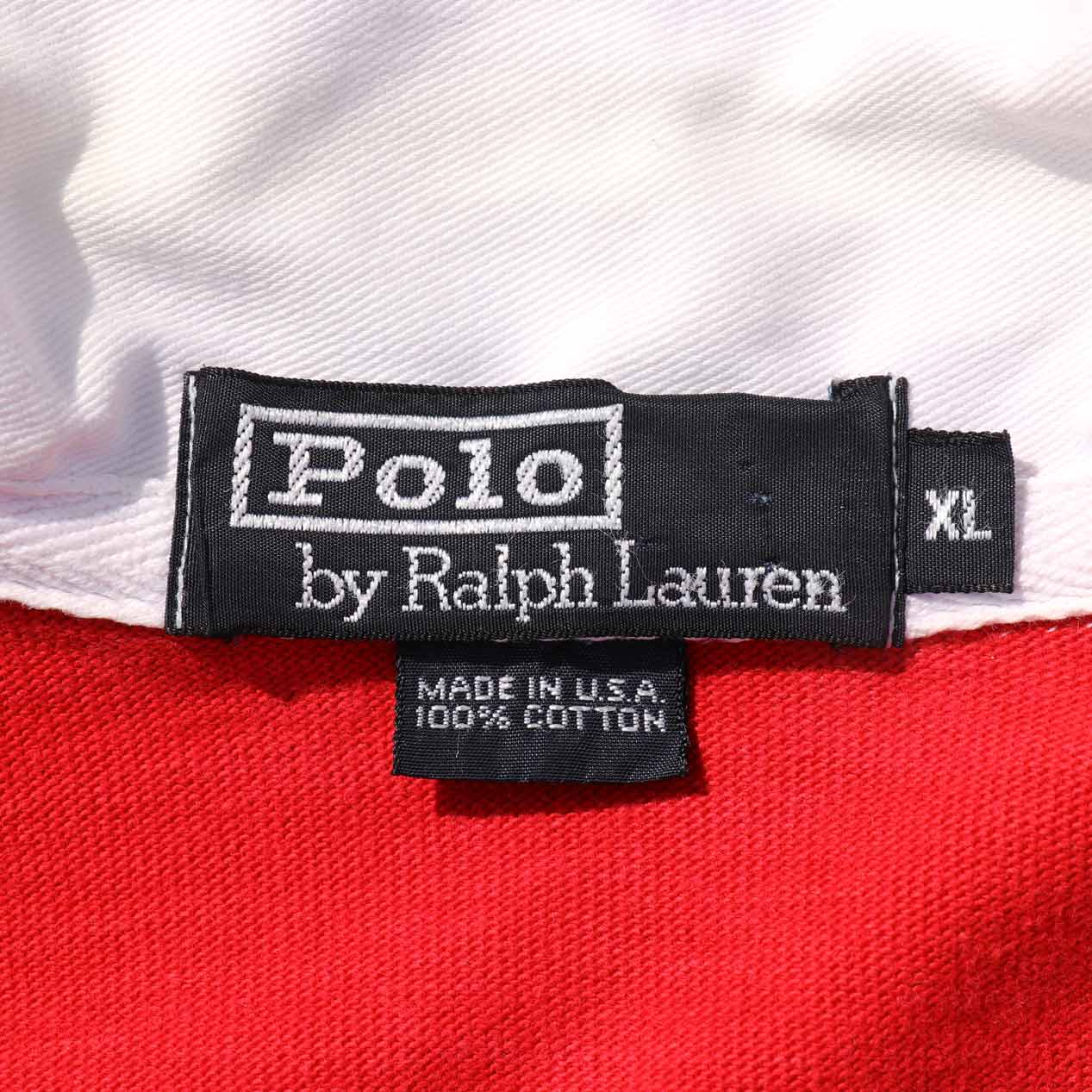 POST JUNK / 90's POLO RALPH LAUREN “POLO STADIUM 1992 OG” Rugby