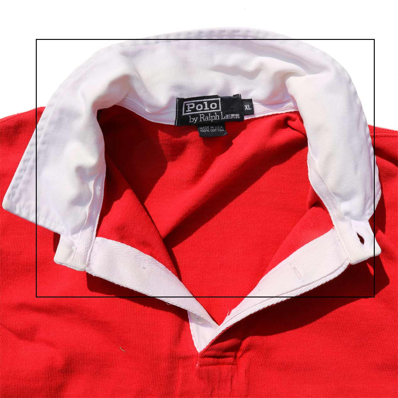 POST JUNK / 90's POLO RALPH LAUREN “POLO STADIUM 1992 OG” Rugby