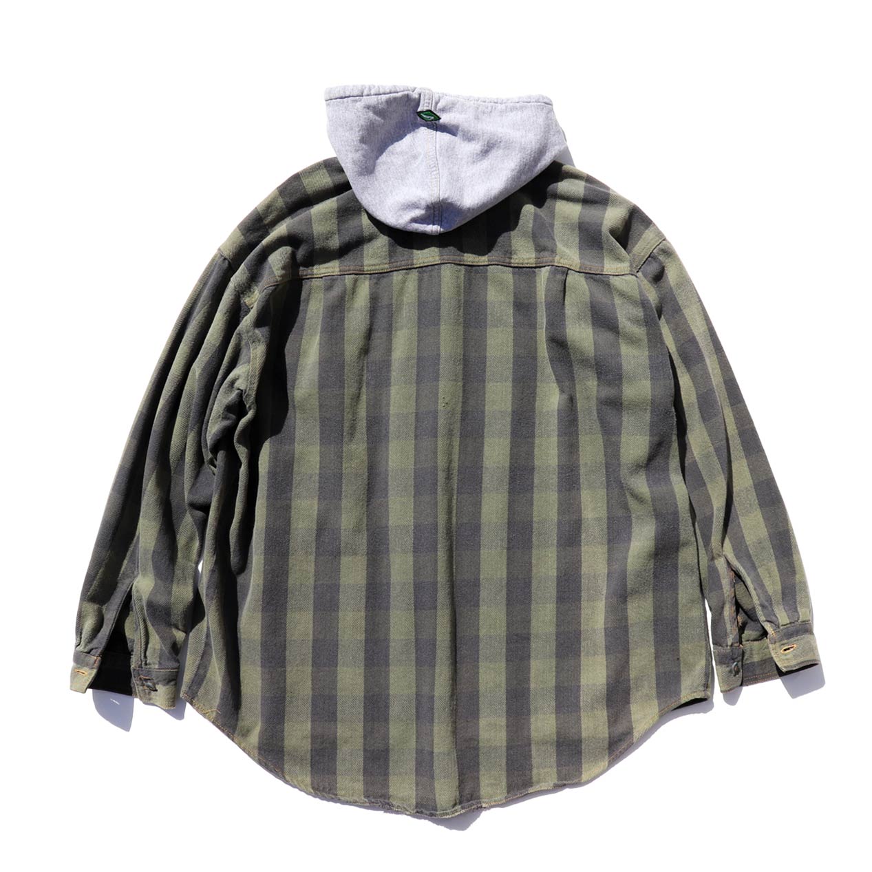 POST JUNK / 90's QUIKSILVER USA製 フードネルシャツ [L]