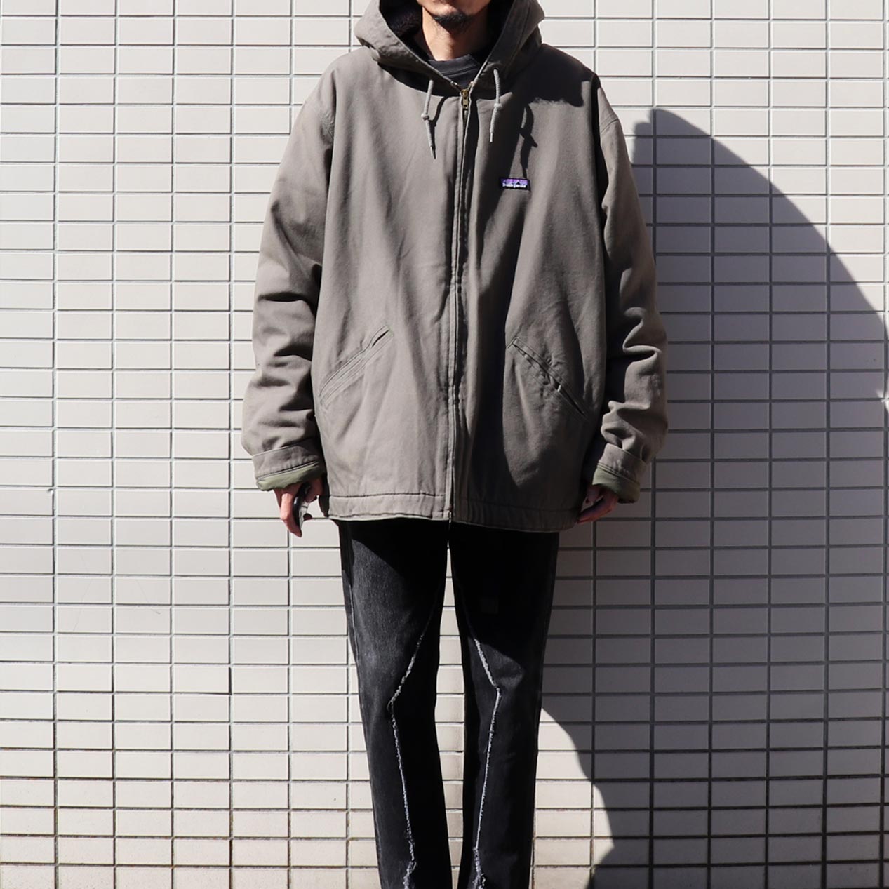 POST JUNK / '10 PATAGONIA Lined Canvas Hoody Maximum Size [XXL]