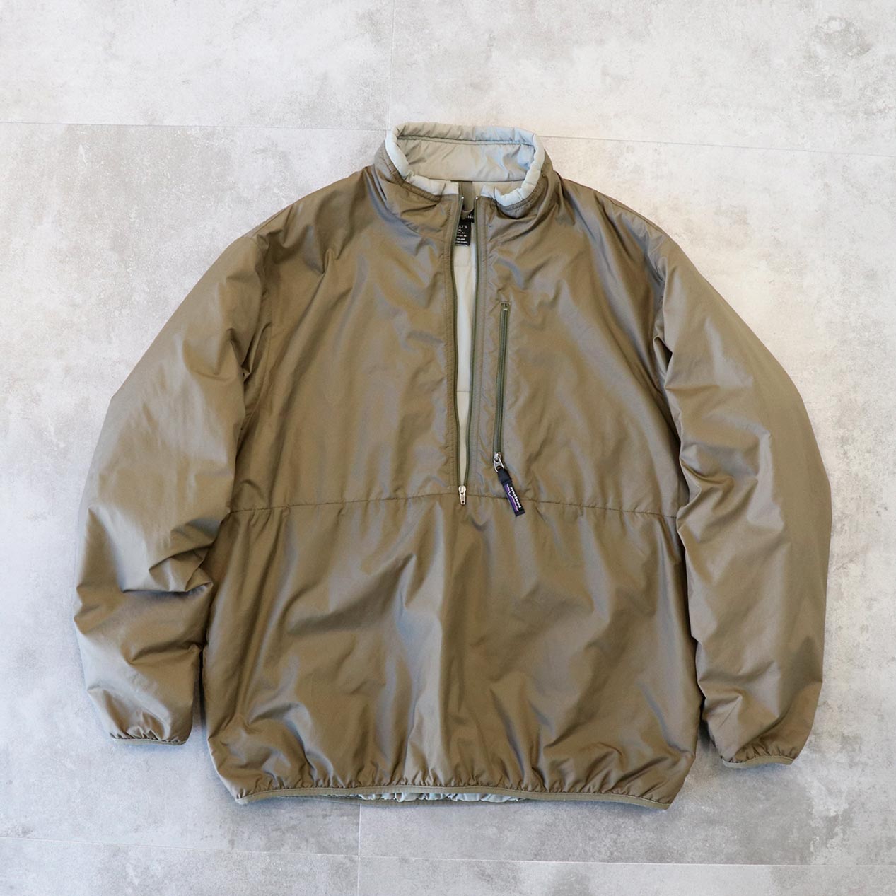 POST JUNK / '01 PATAGONIA ”SAGE KHAKI” Puffball Pullover [XL]