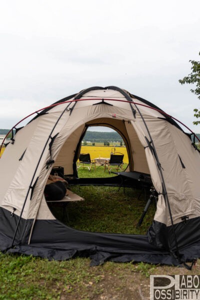 ノルテントGamme6pcを徹底レビュー】pcがおすすめ？薪ストーブキャンプ