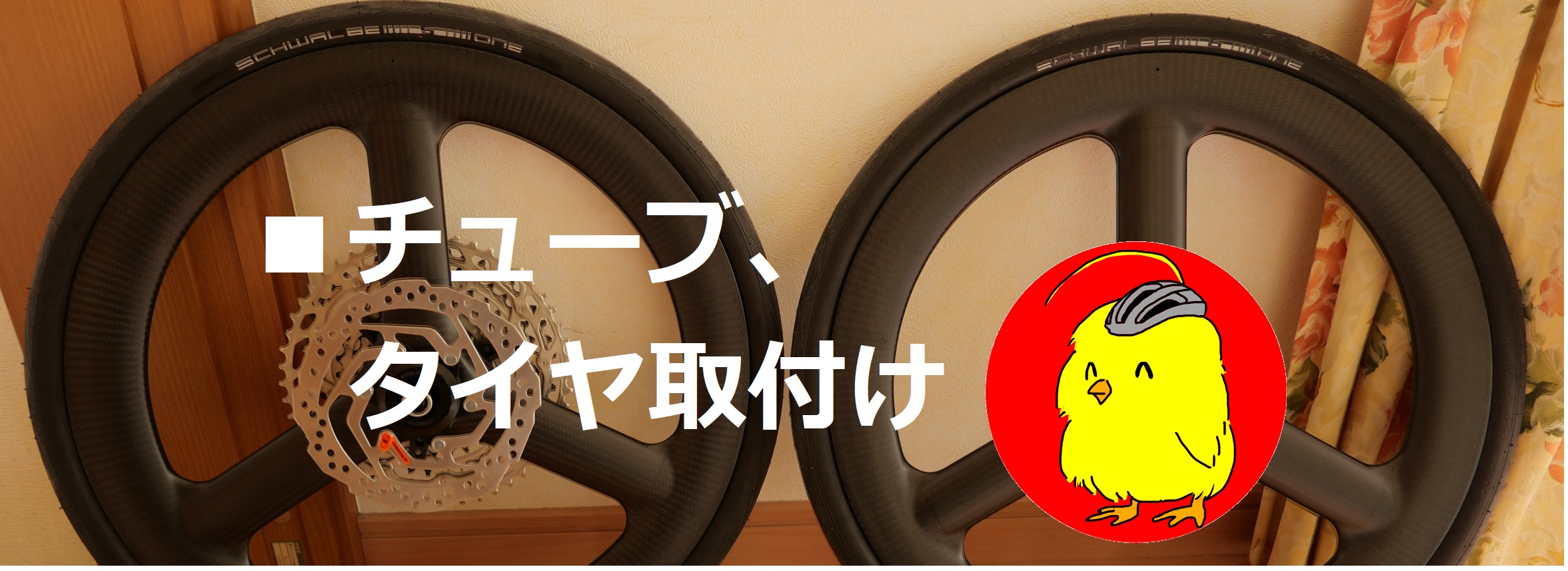Tern Verge P10 シュワルベ ワン 20インチ451】チューブ、タイヤ取付け