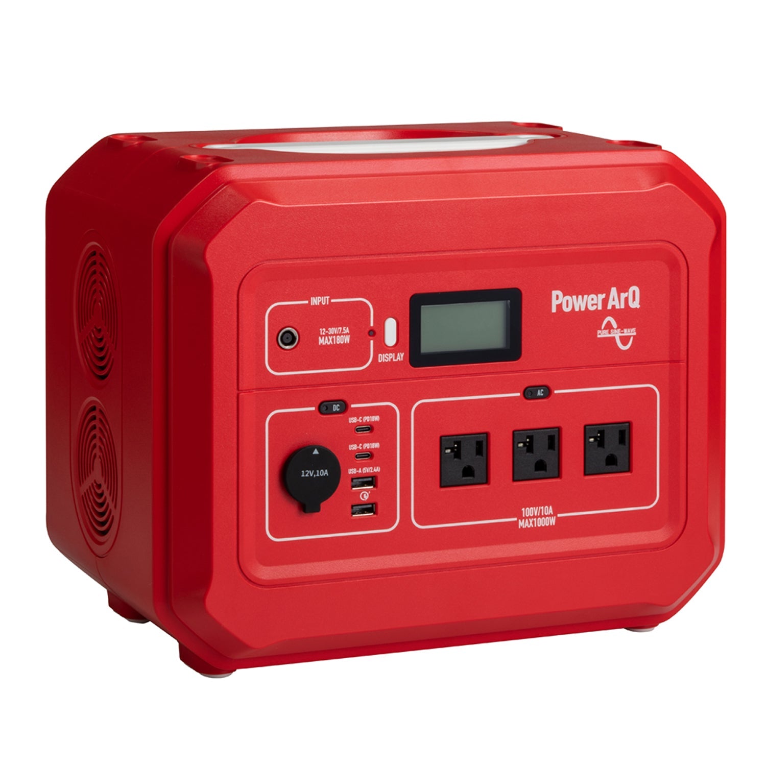 ポータブル電源 PowerArQ 3 大容量 555Wh 蓄電池 Smart Tap / 冒険に