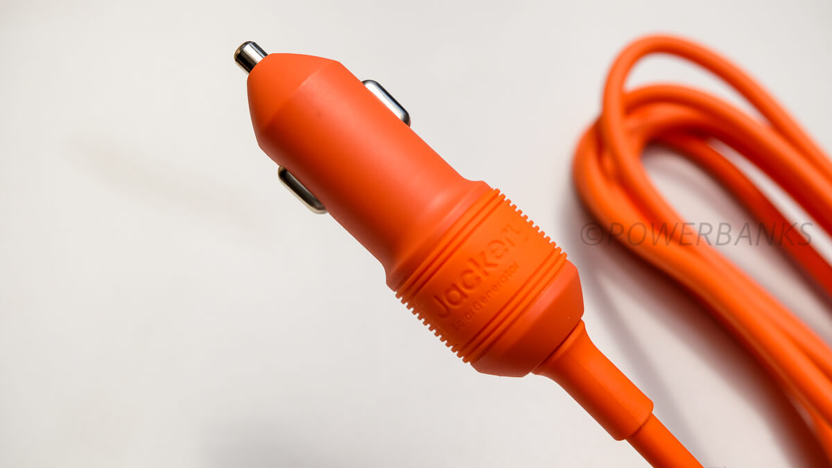 Jackery ポータブル電源をシガーソケット充電する【必要なアダプターと