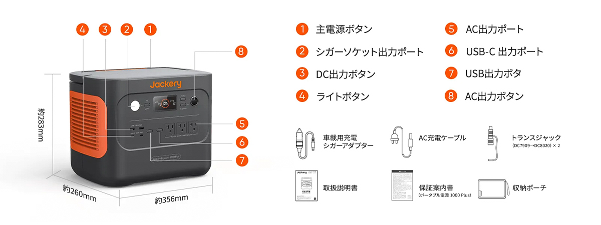 Jackery ポータブル電源 1000 Plus実機レビュー：信頼できるメーカーと