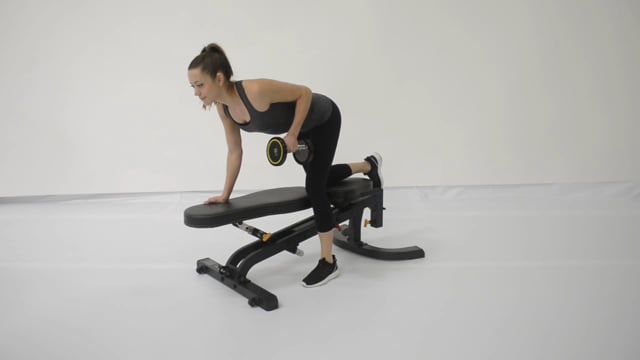 Utility F.I.D bench | Powertec | Home Gym Equipment