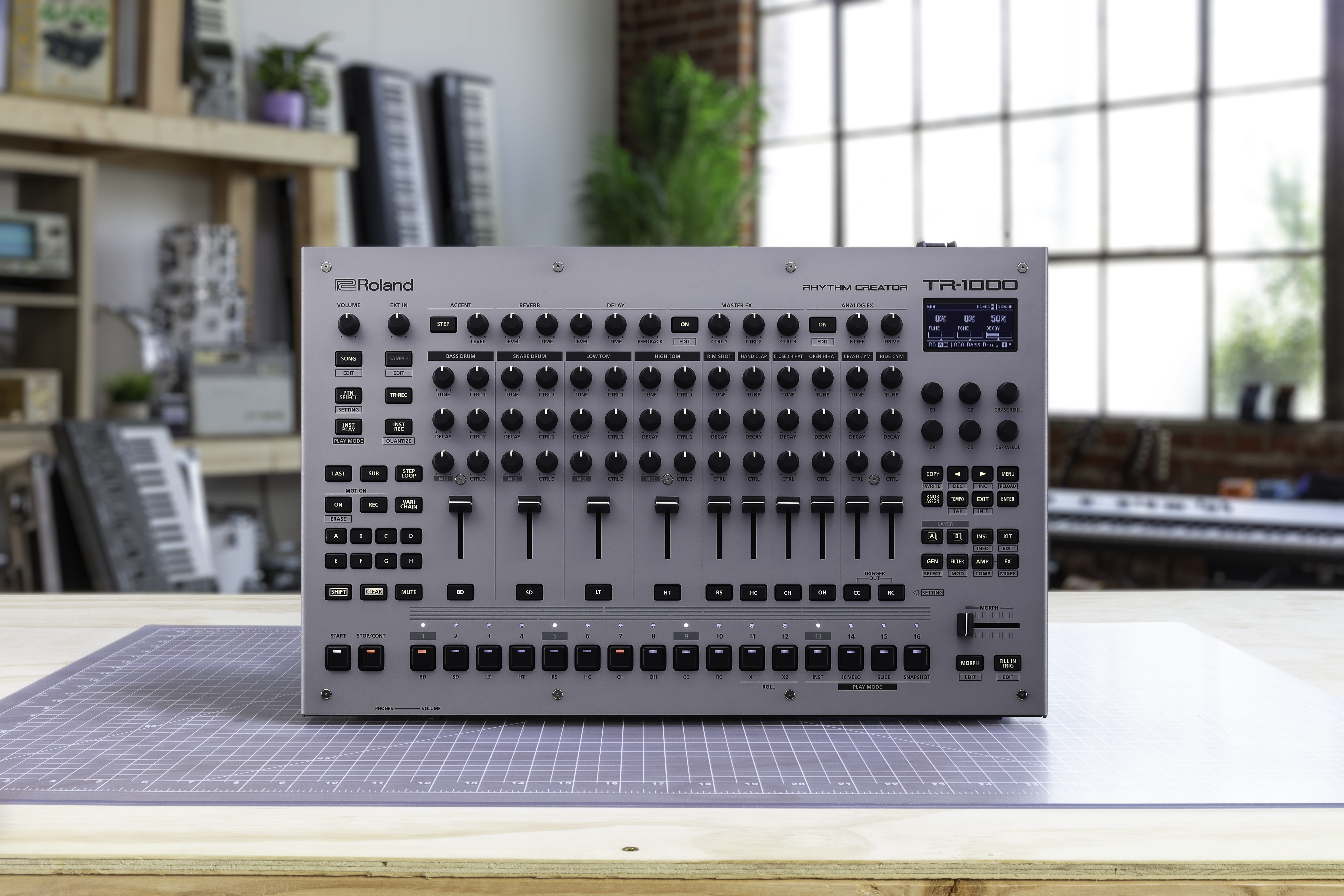 Roland's TR-1000 is its first analog drum machine in over 40 years