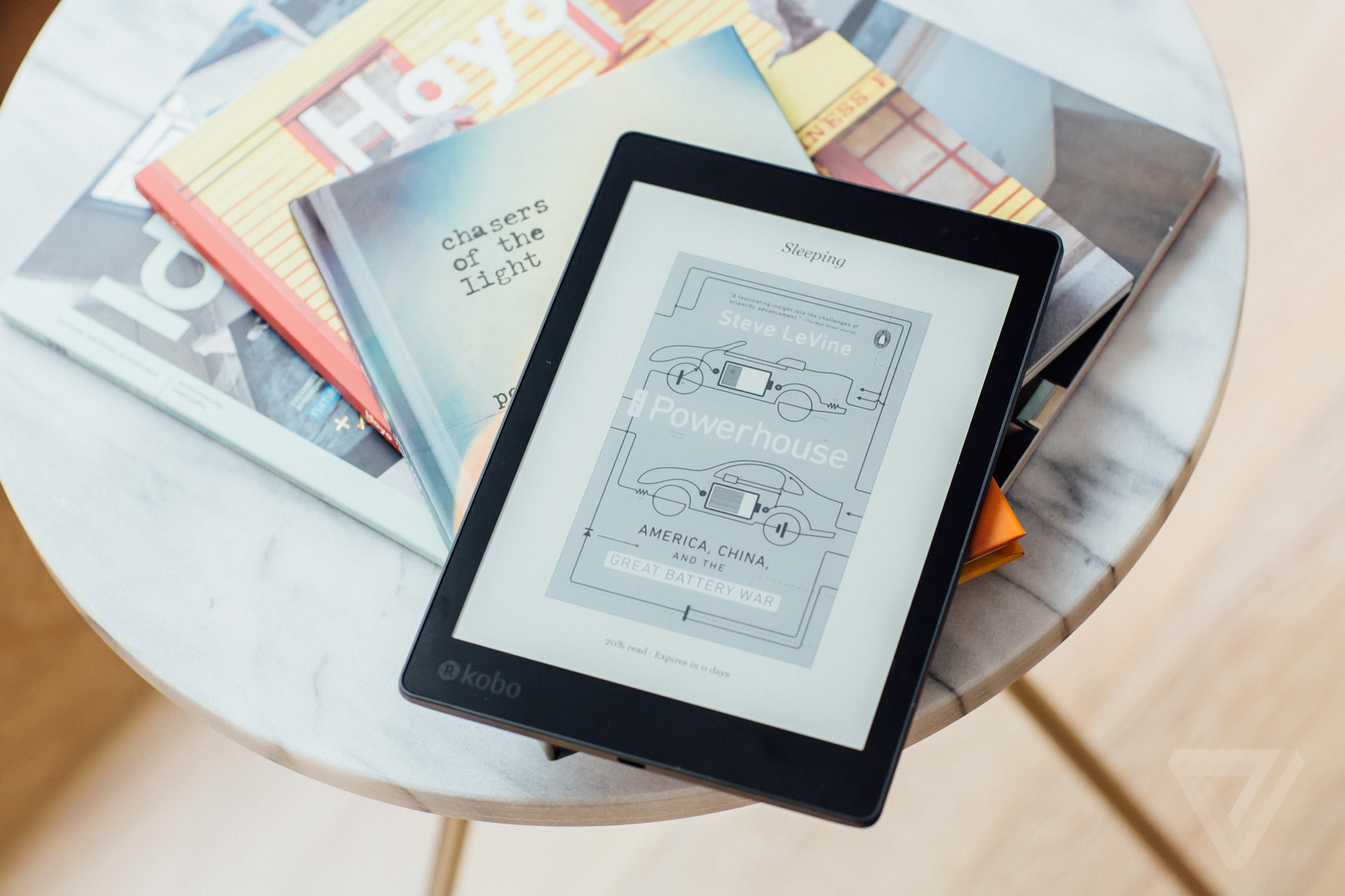 The Kobo Aura One is a big, thin, water-resistant e-reader | The Verge