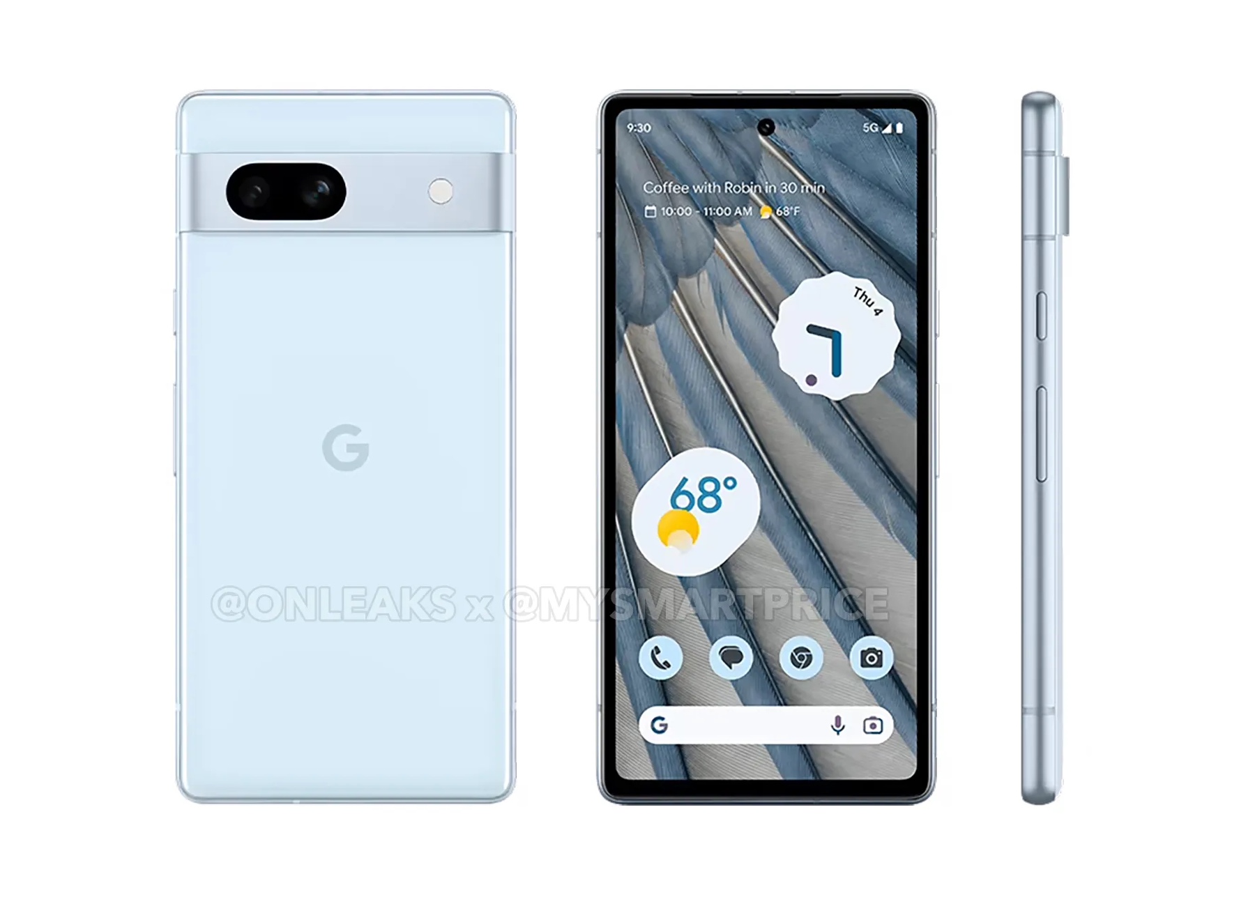 Google Pixel 7A leak reveals new blue color | The Verge