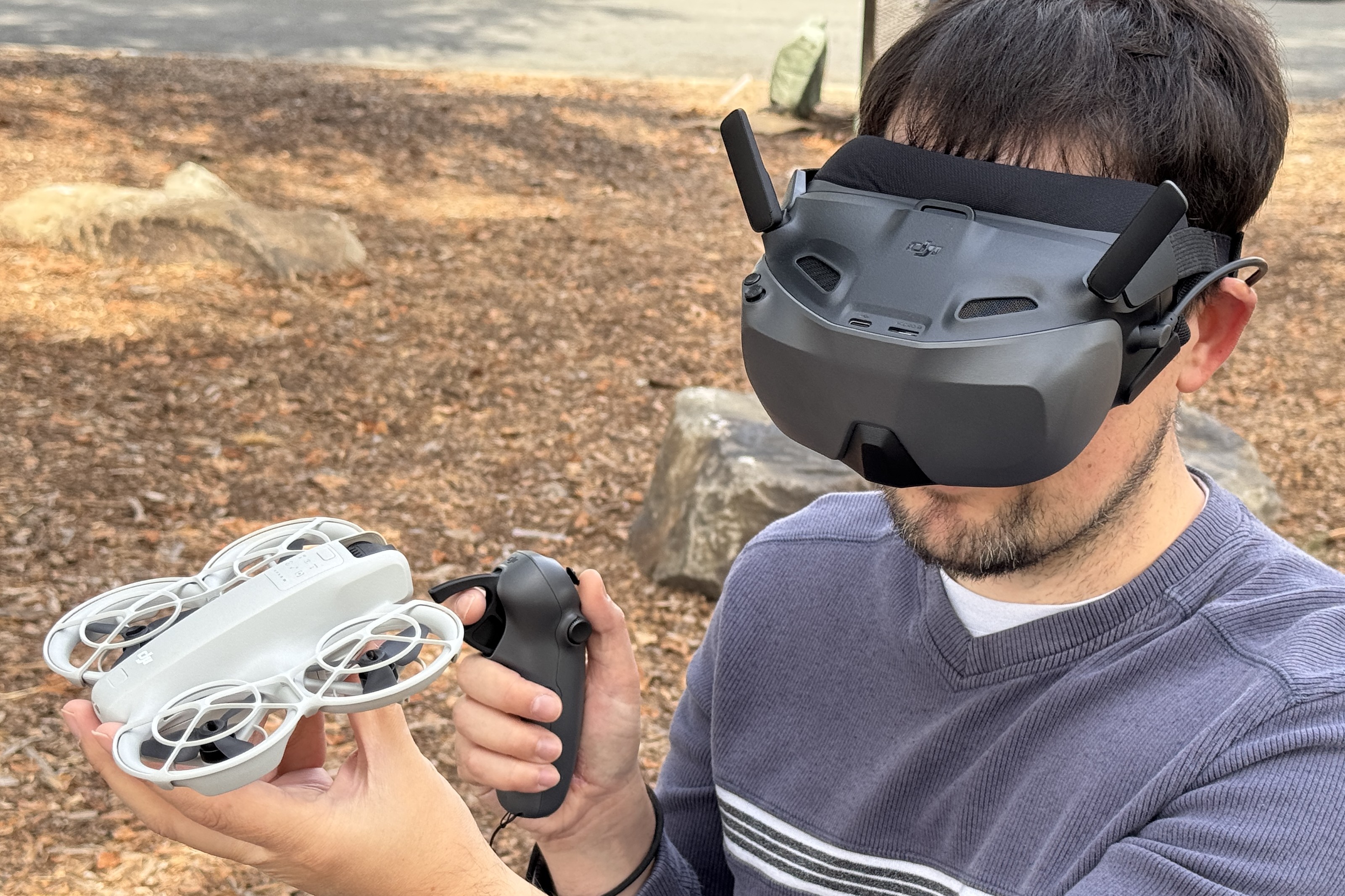 I flew DJI's $199 drone with its new $229 Goggles N3 | The Verge