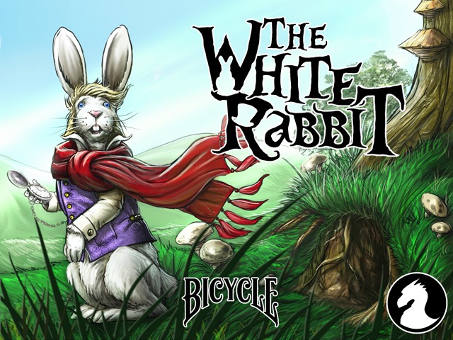 Kickstarter: Bicycle The White Rabbit Playing Cards by Albino