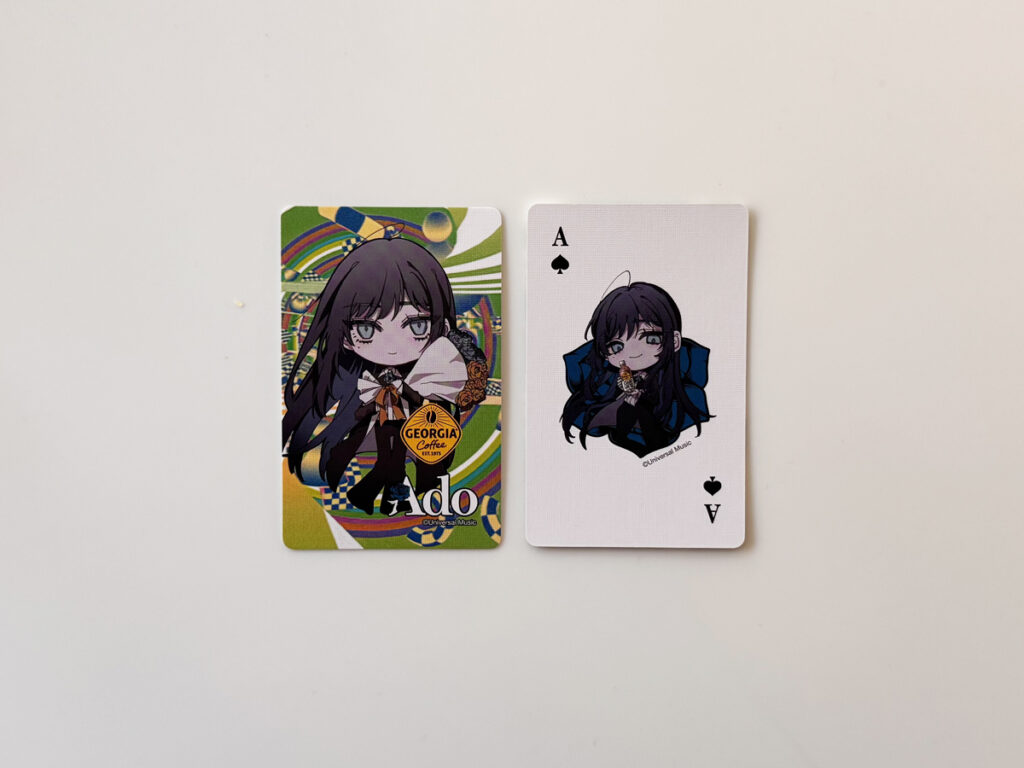 ジョージア×Adoのトランプが話題｜限定デザインを集めたら“次”が見えた